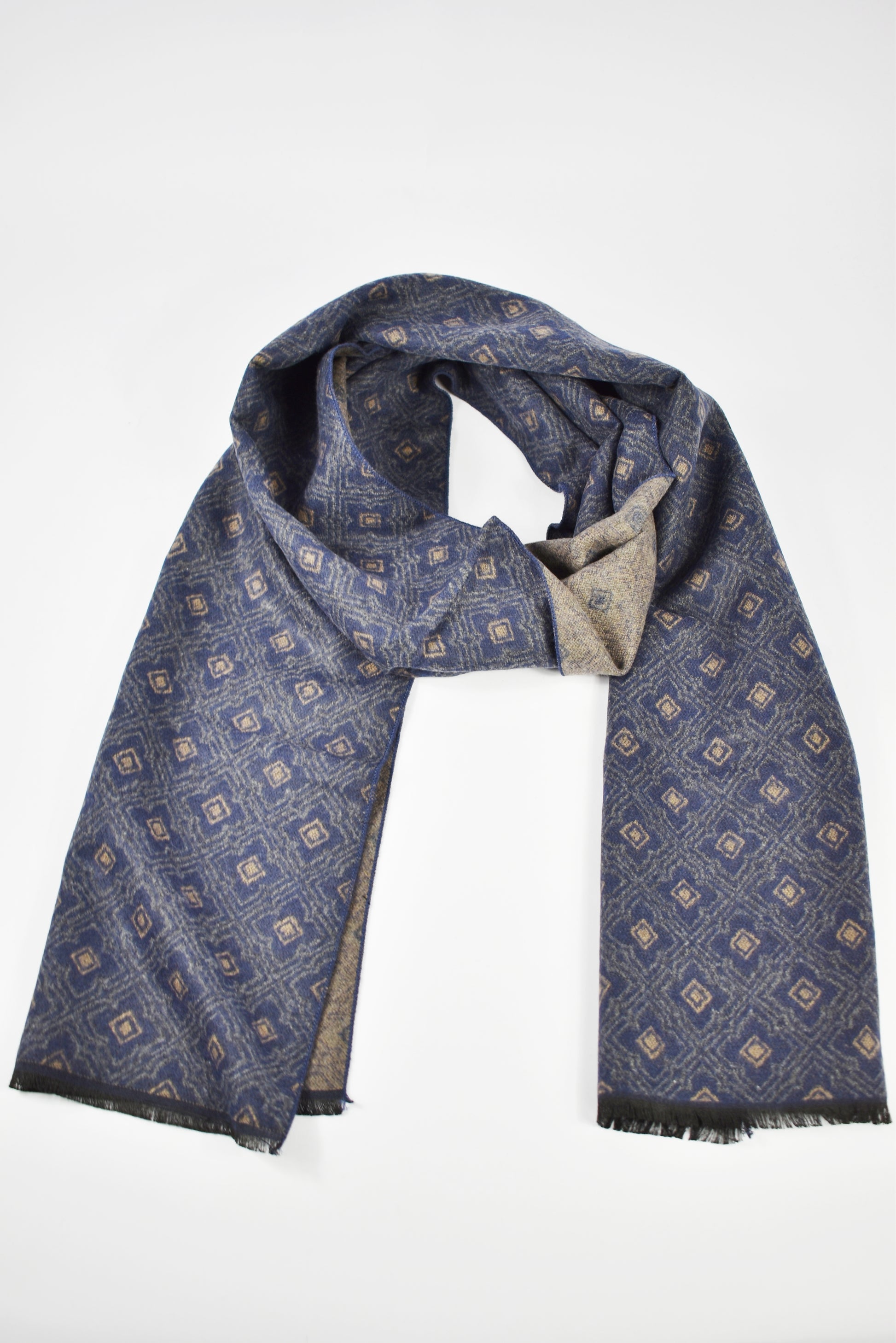 Sciarpa da uomo fantasia rombi