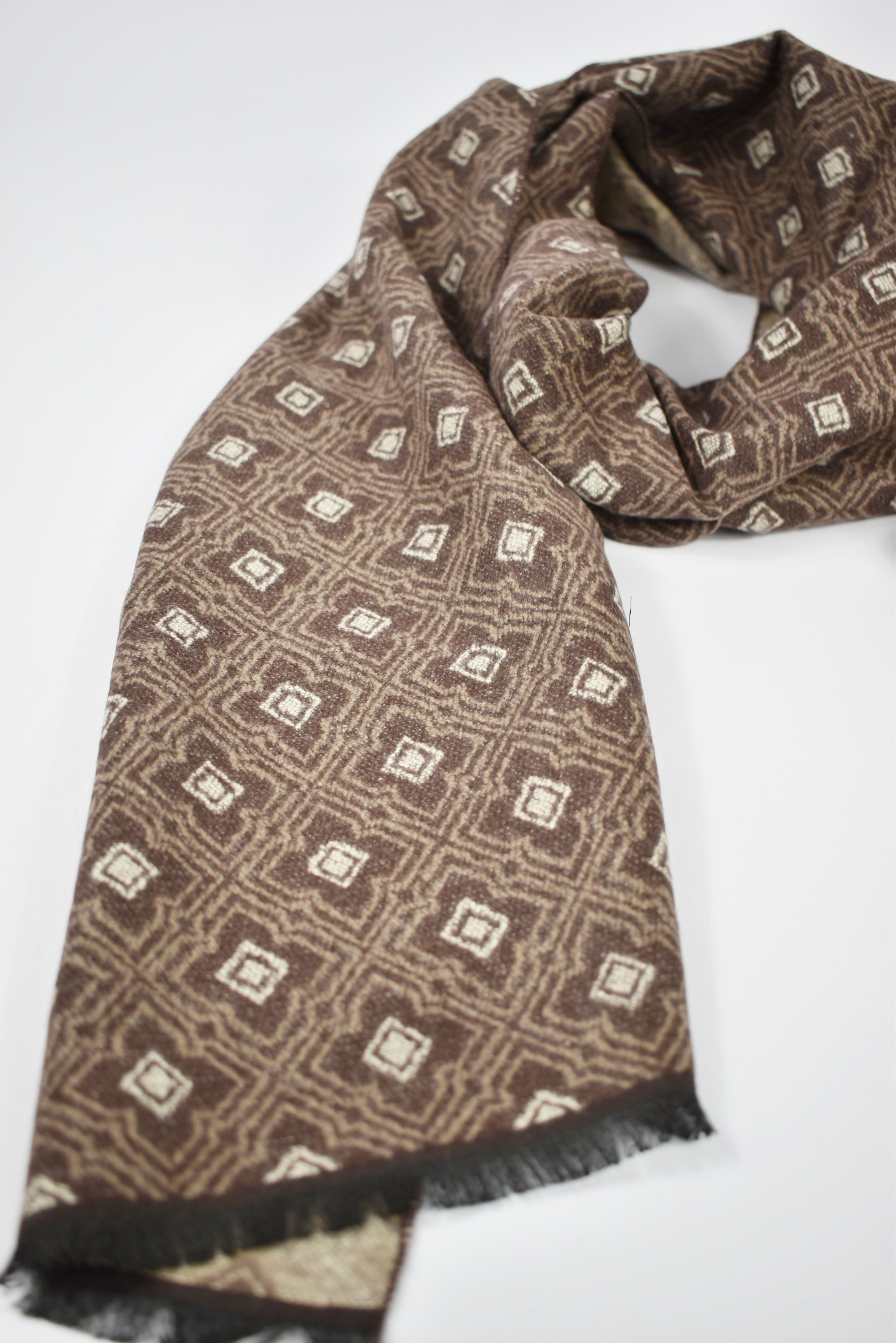 Sciarpa da uomo fantasia rombi