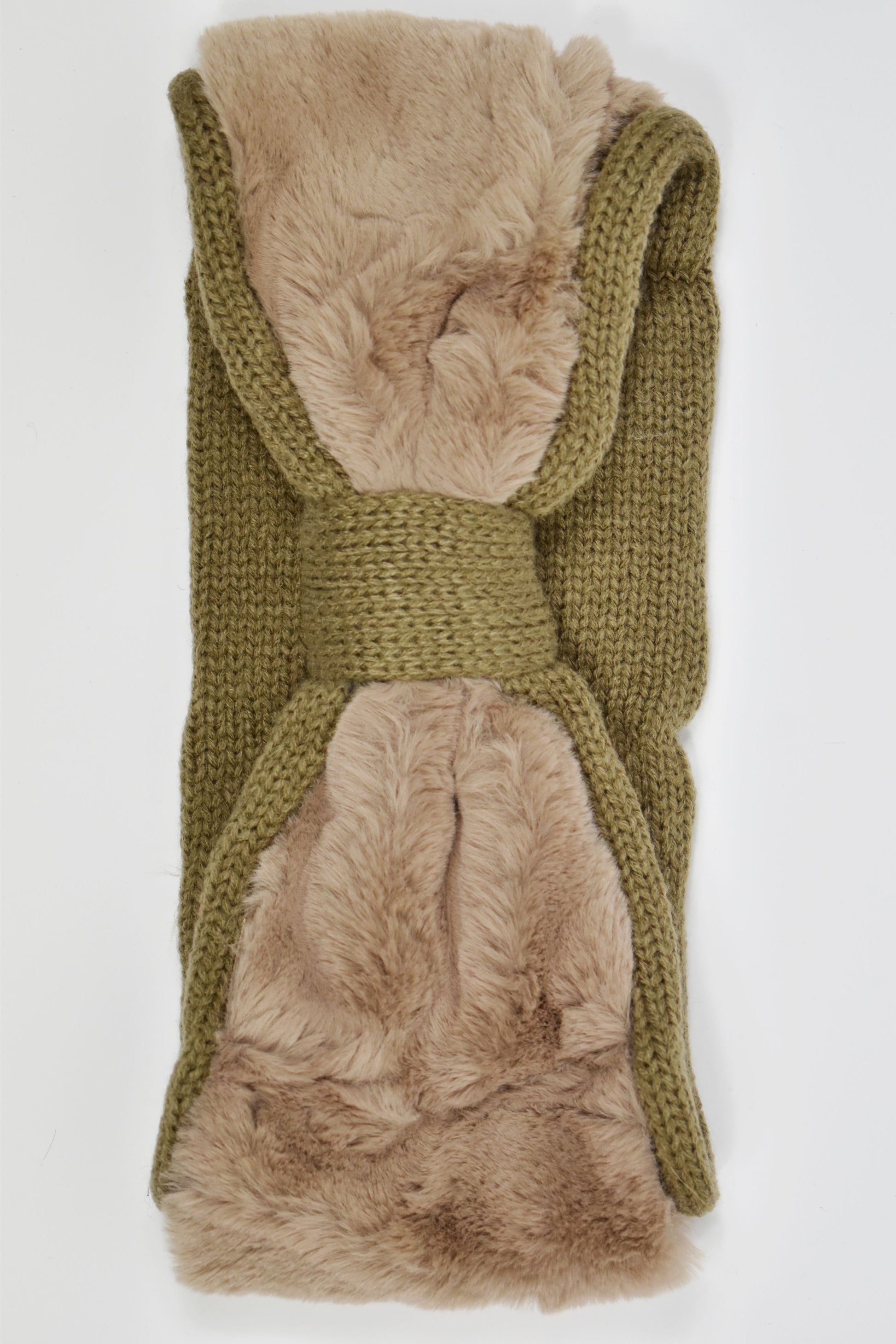 Fascia capelli con pellicciotto