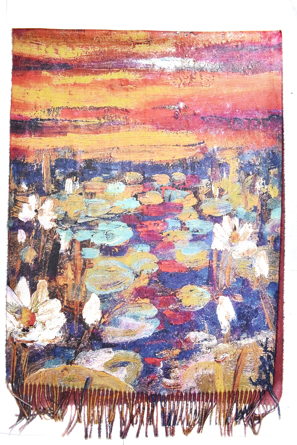 Sciarpa Ninfee di Monet