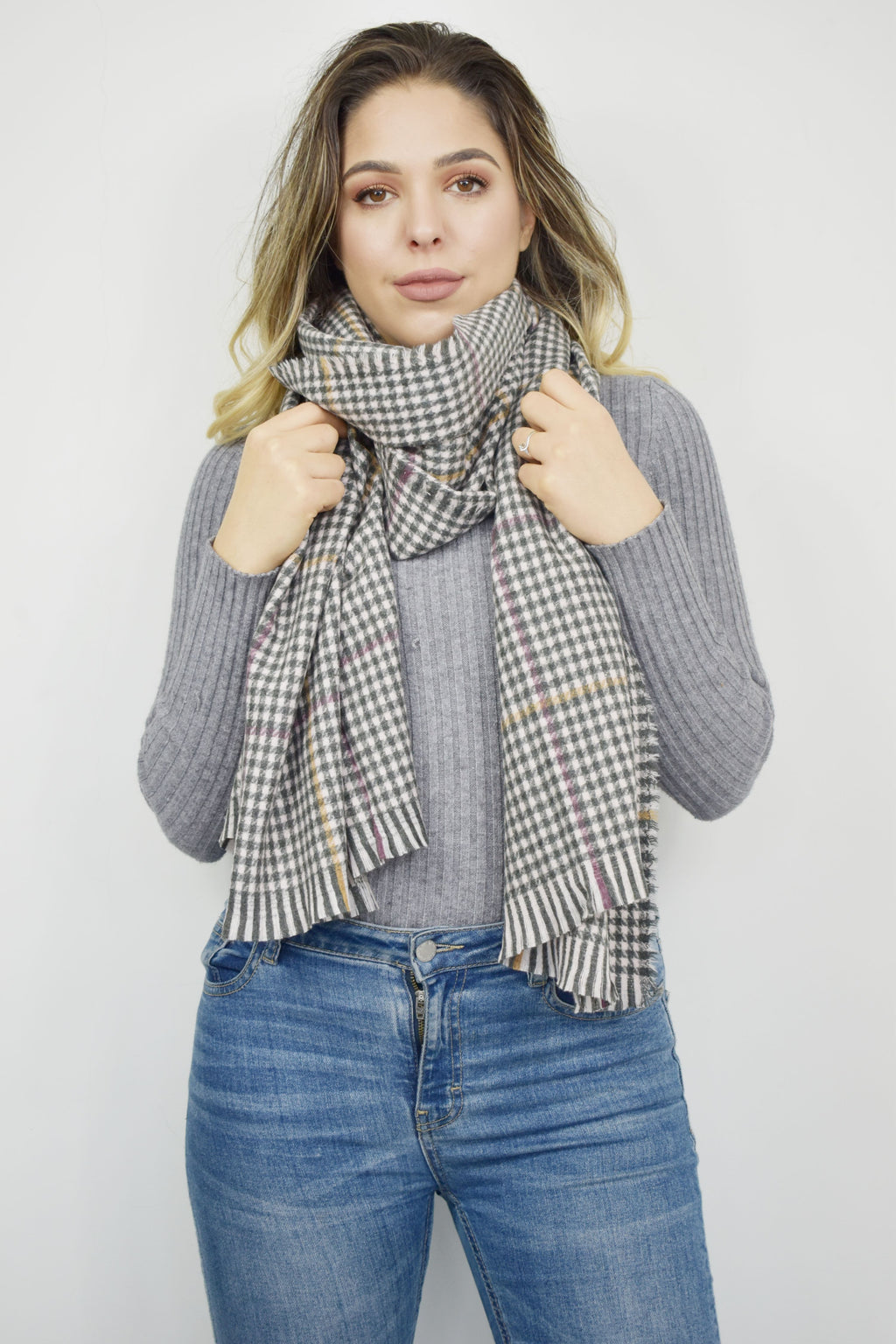 Sciarpa quadretti