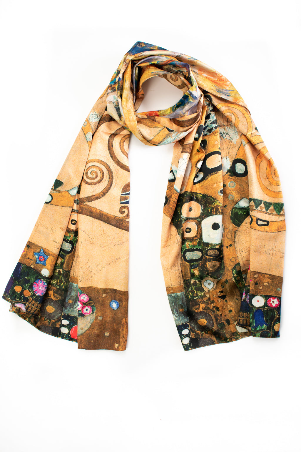 Foulard in seta "albero della vita"