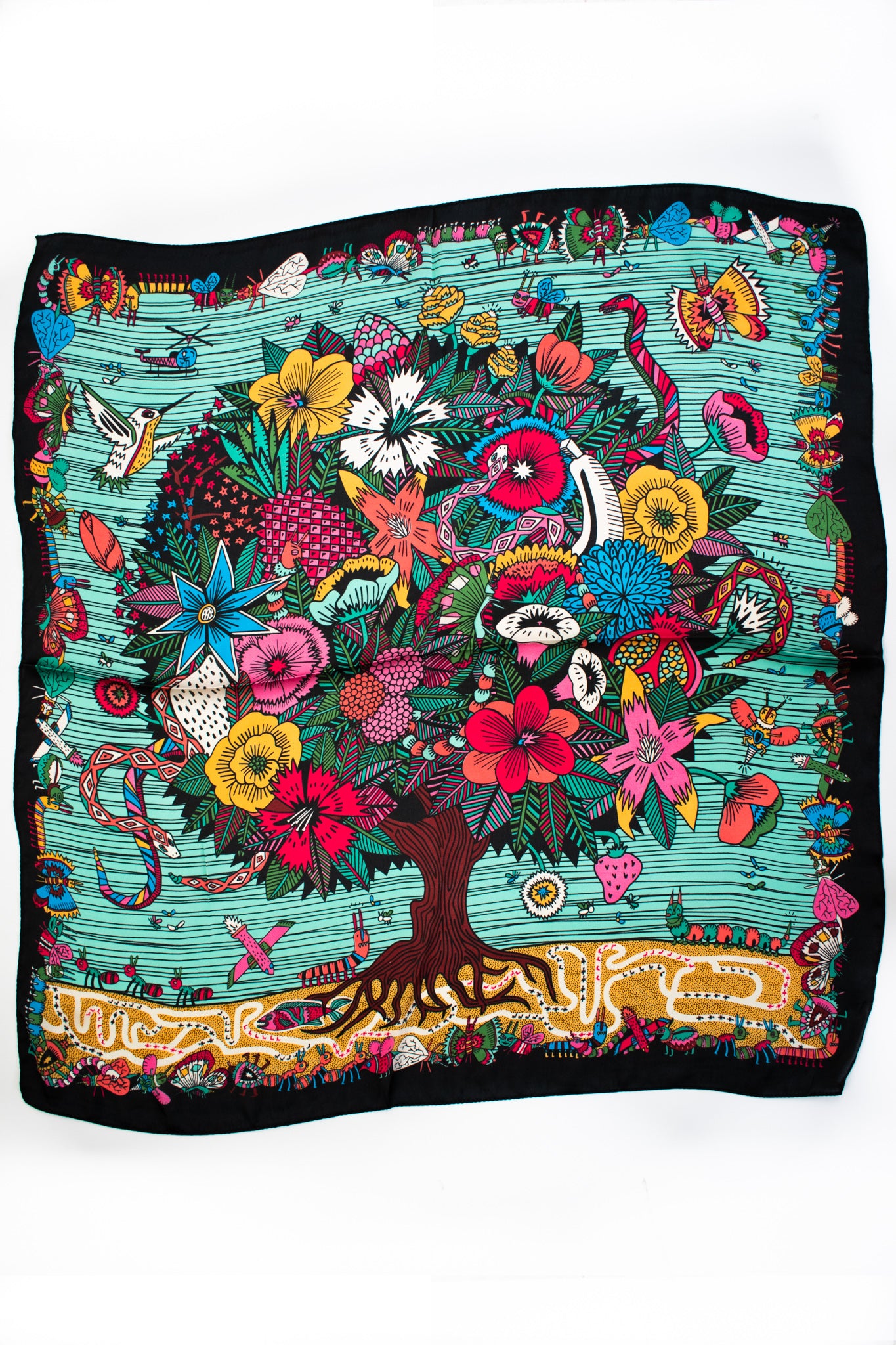 Foulard quadrato primavera