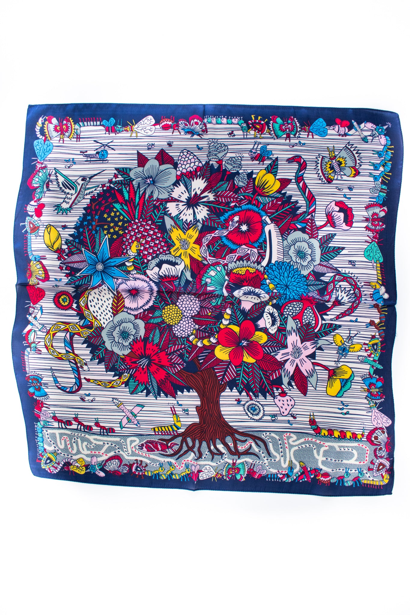 Foulard quadrato primavera