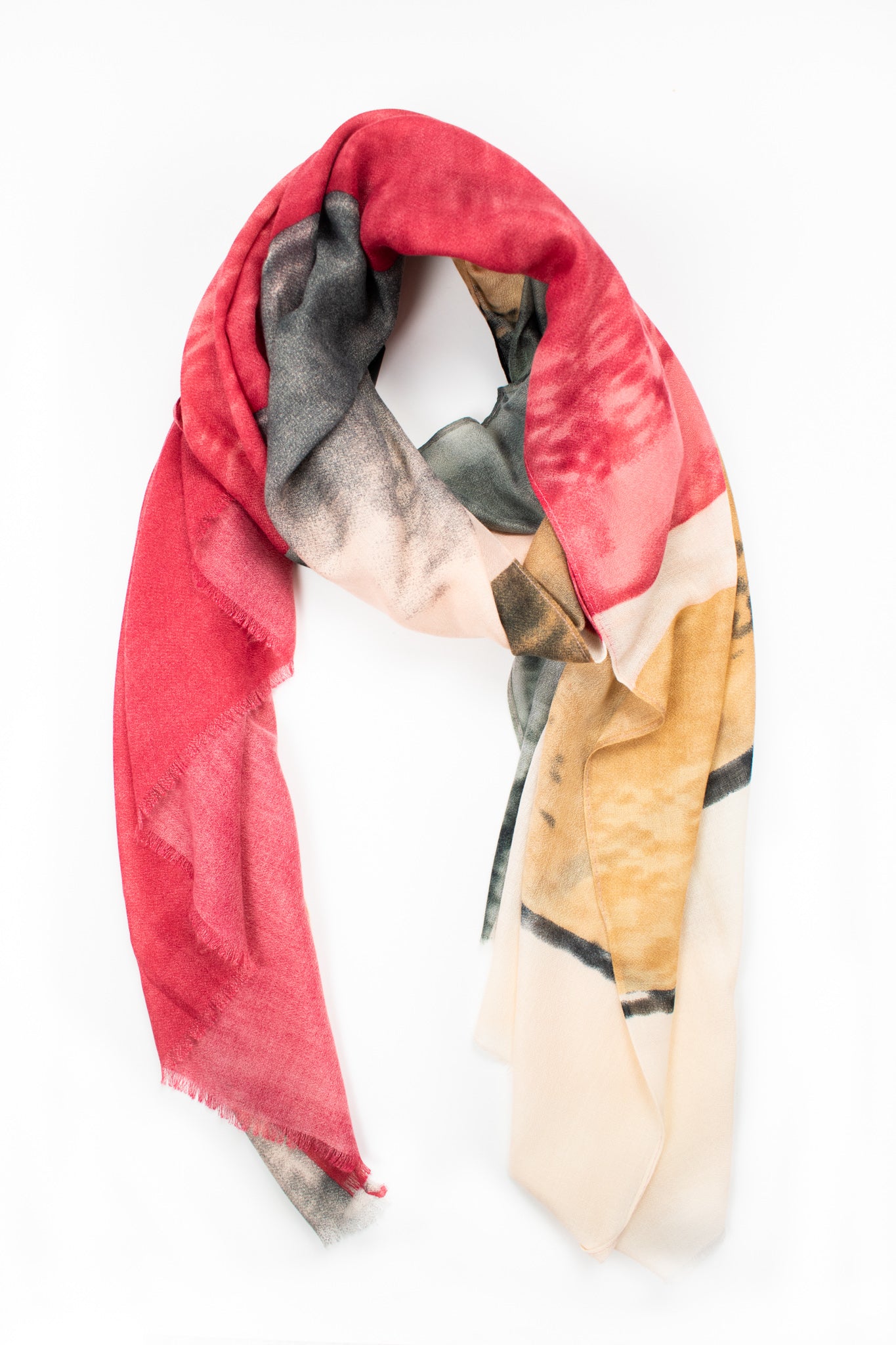 Foulard colorato rettangoli