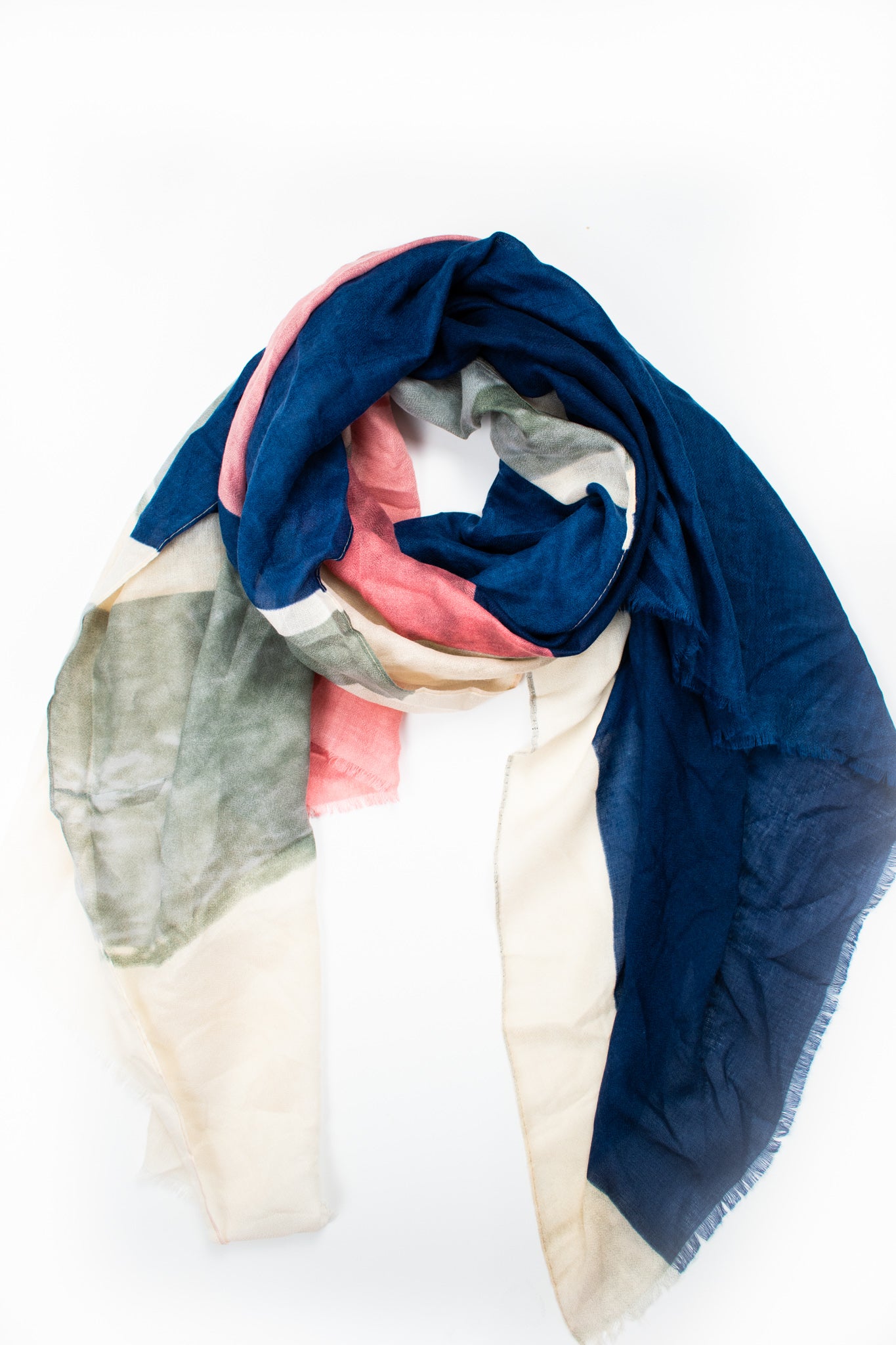 Foulard colorato rettangoli