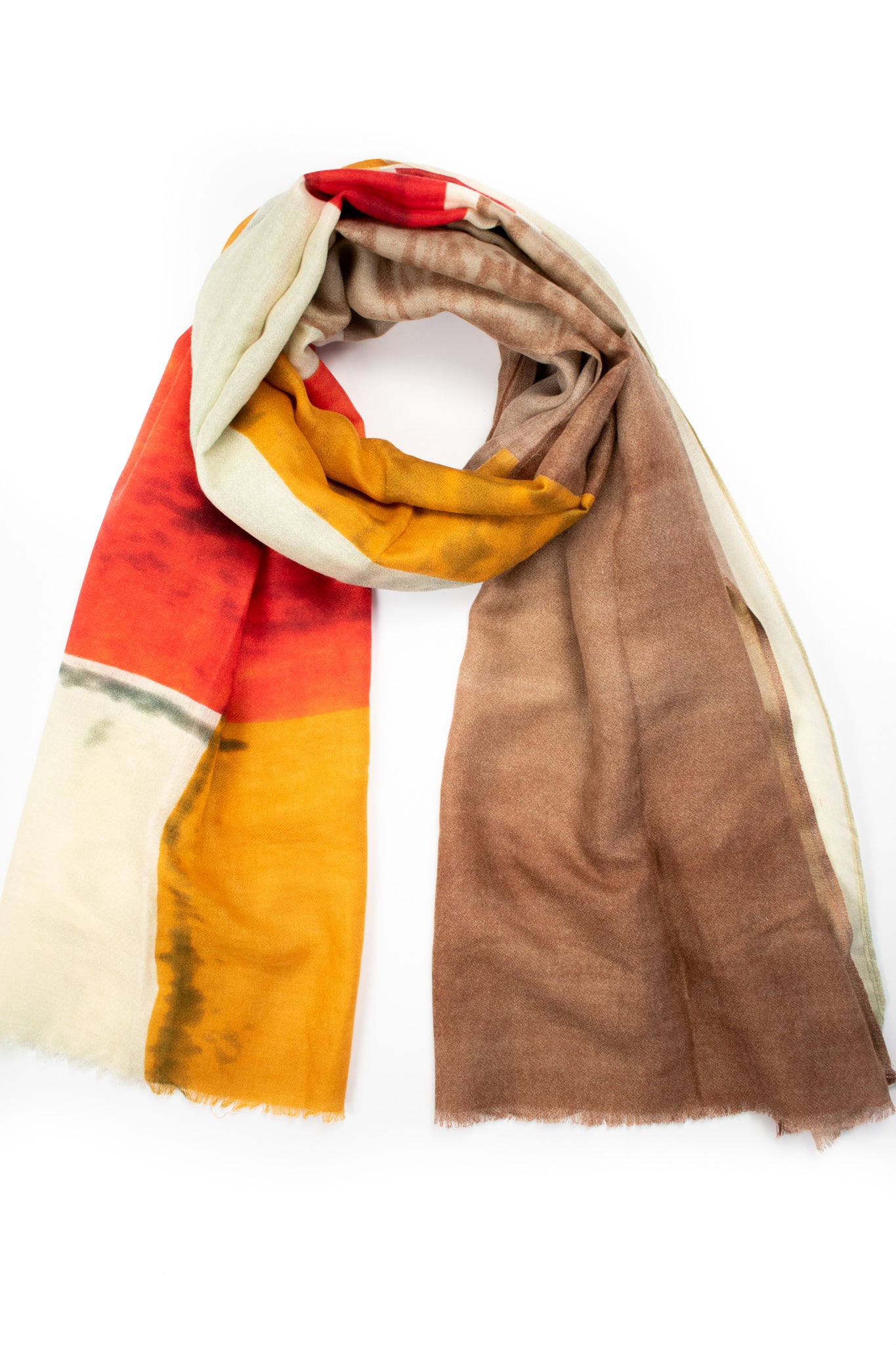Foulard colorato rettangoli