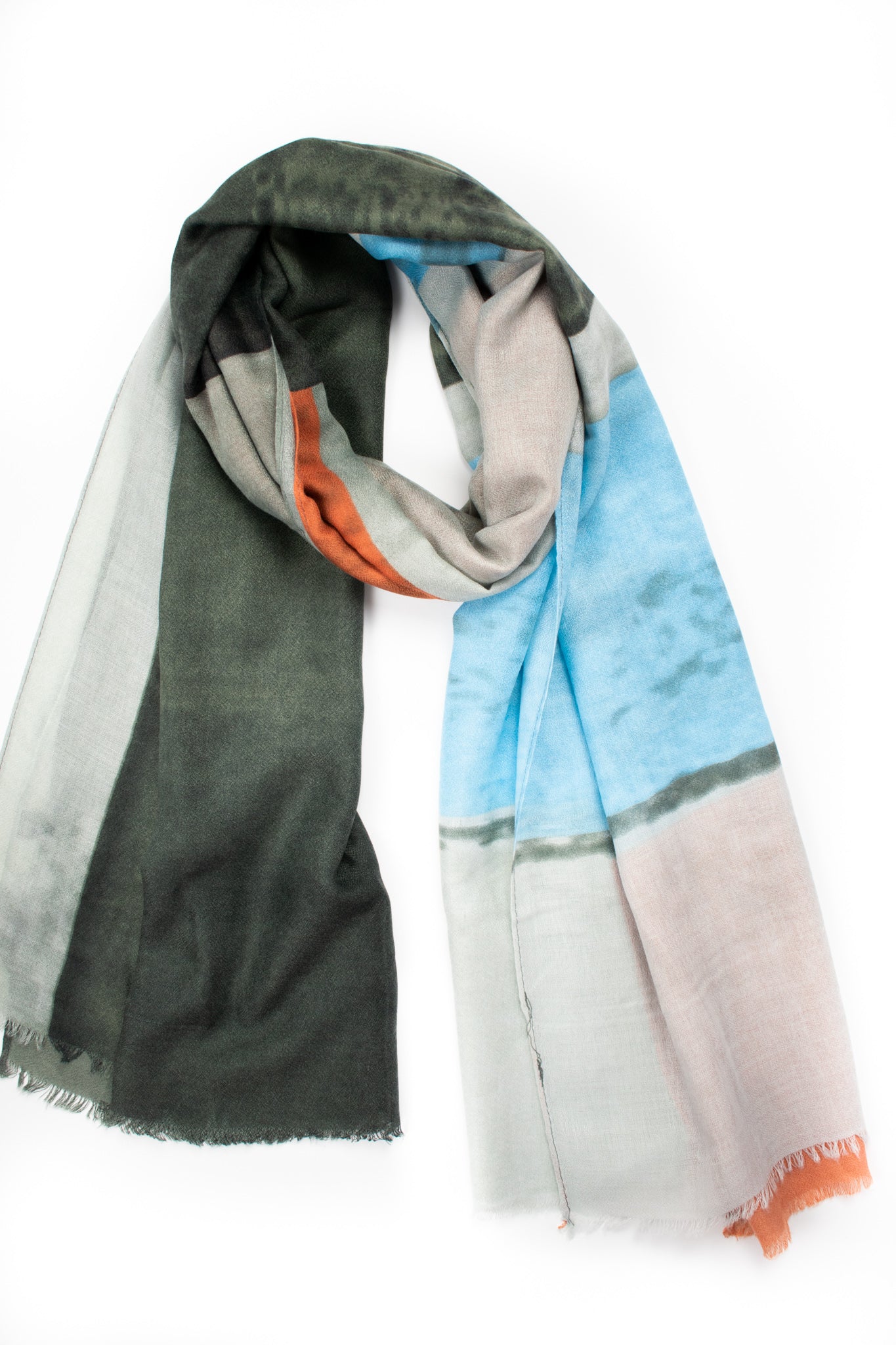 Foulard colorato rettangoli