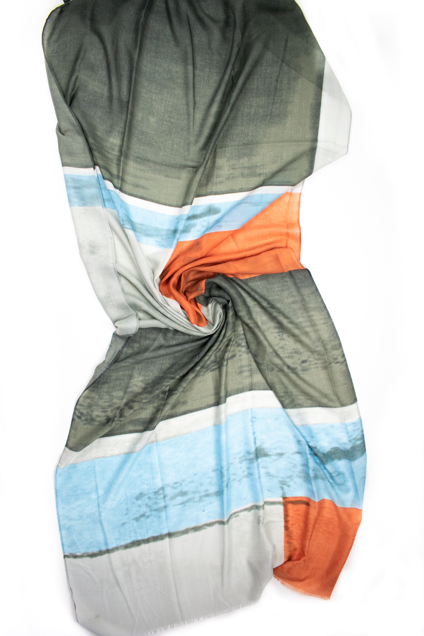 Foulard colorato rettangoli