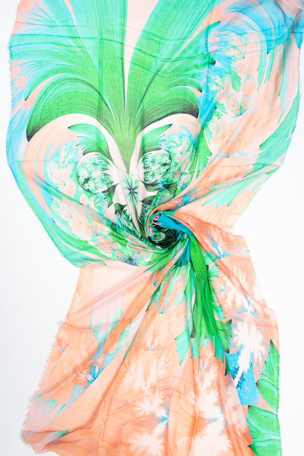 Foulard modal sfumato