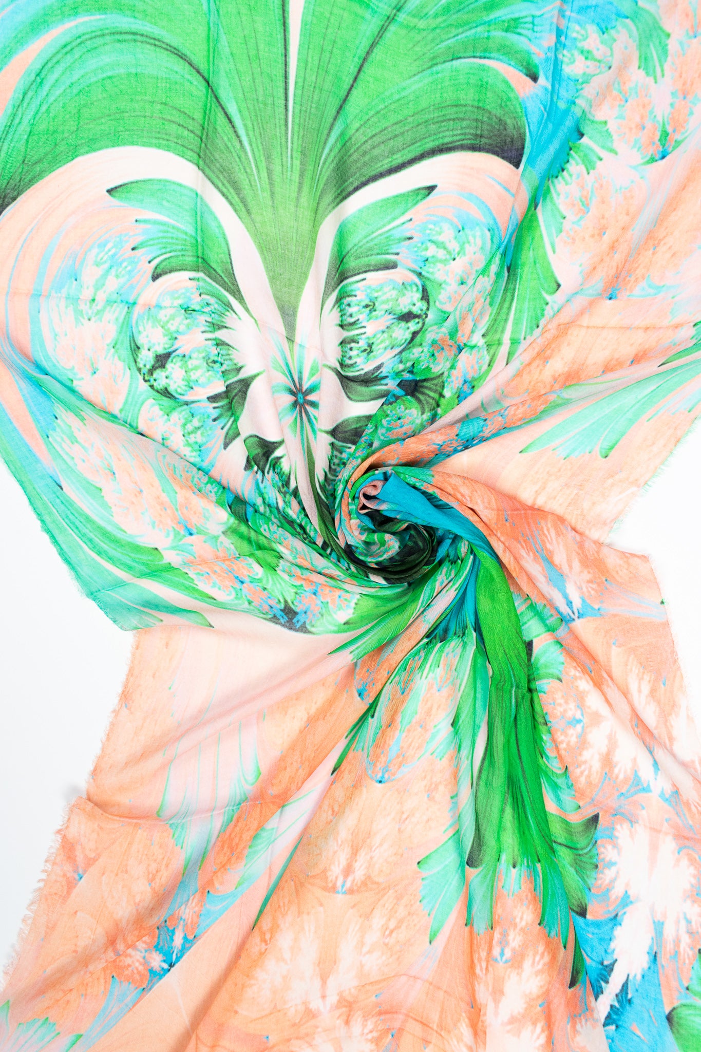 Foulard modal sfumato