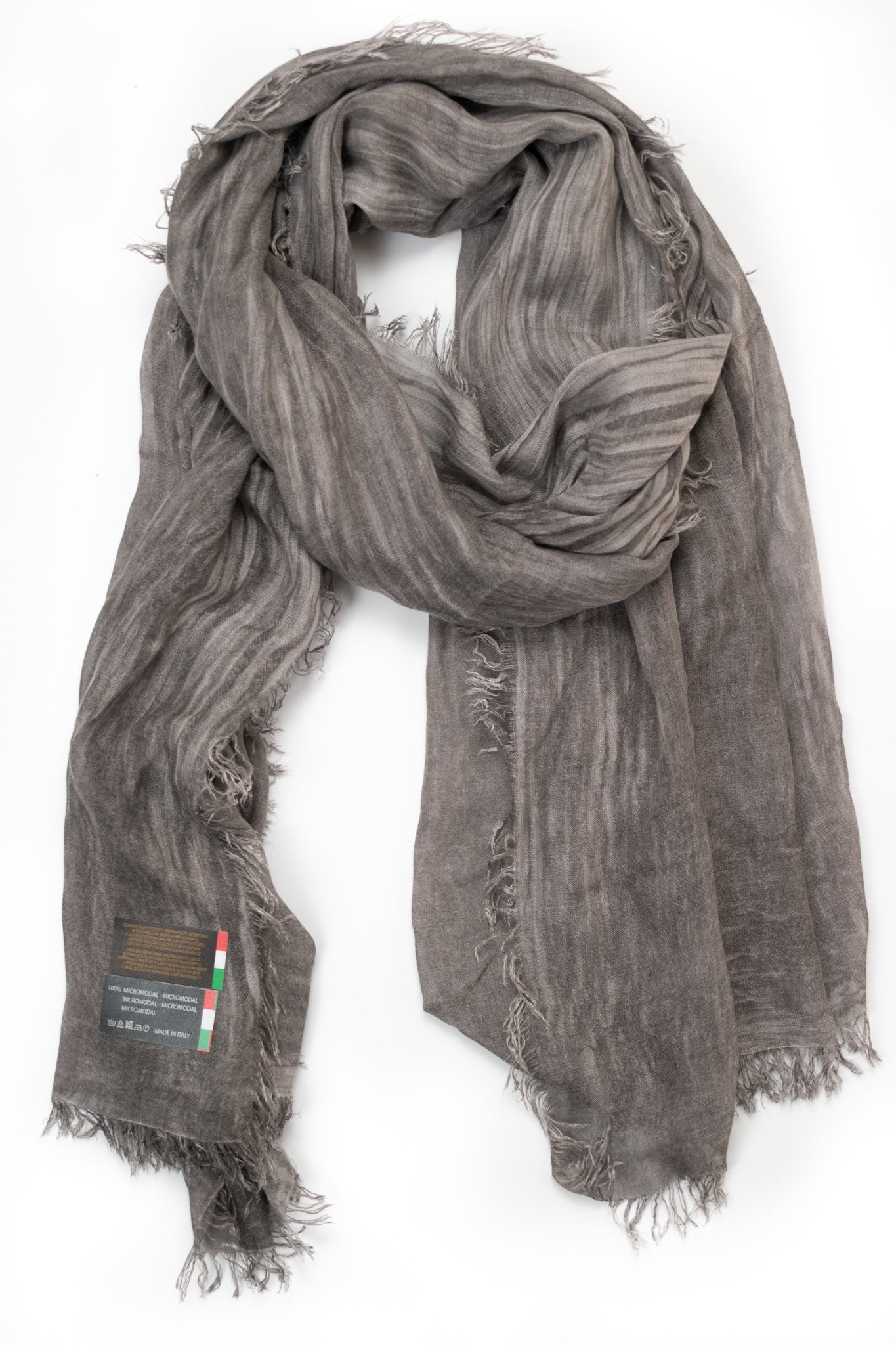 Foulard-Pashmina modal grigio