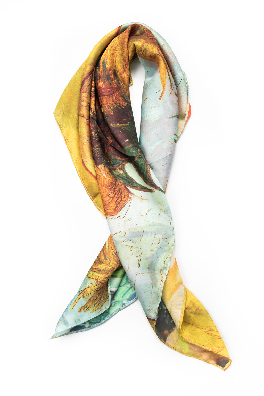 Foulard Quadrato "I Girasoli" Vincent Van Gogh
