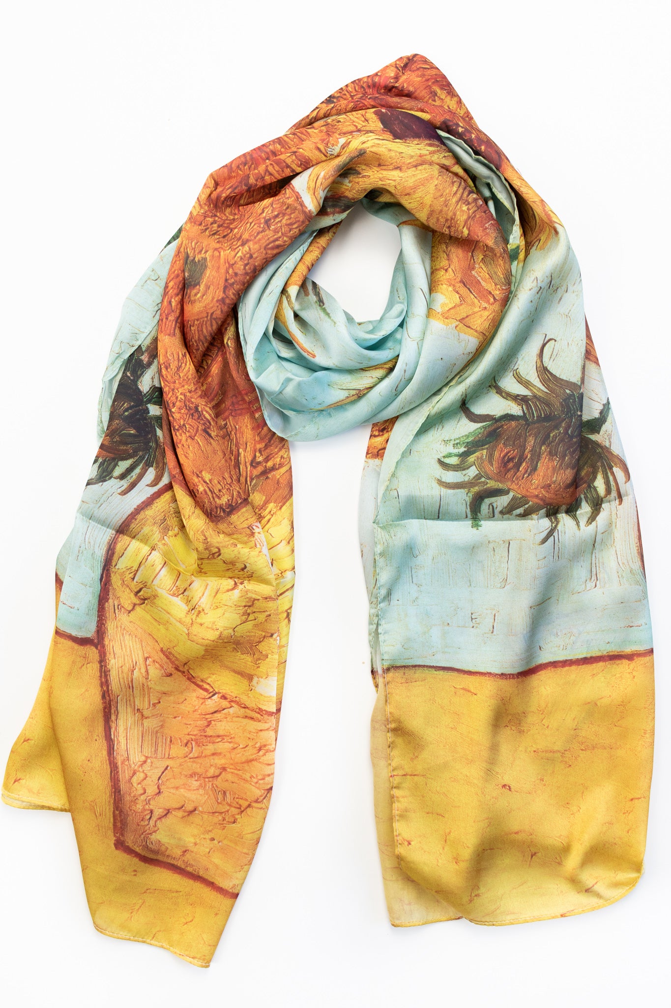 Foulard in seta Girasoli Van Gogh