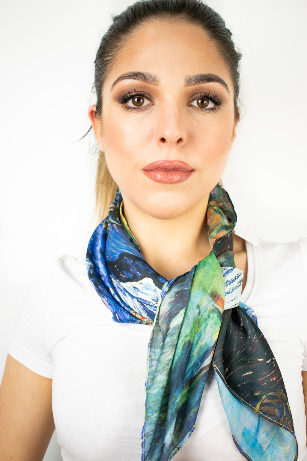 Foulard Quadrato Notte stellata