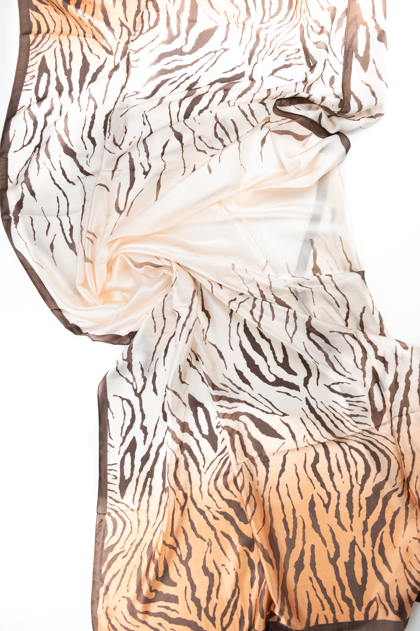 Foulard animalier sfumato