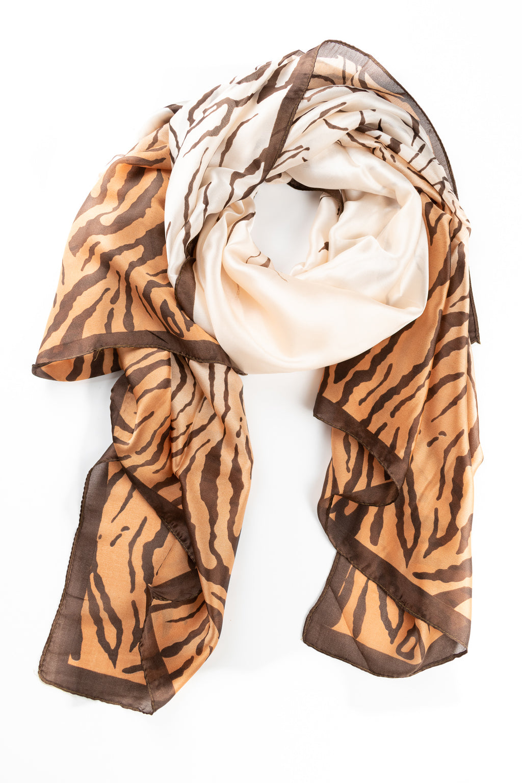 Foulard animalier sfumato