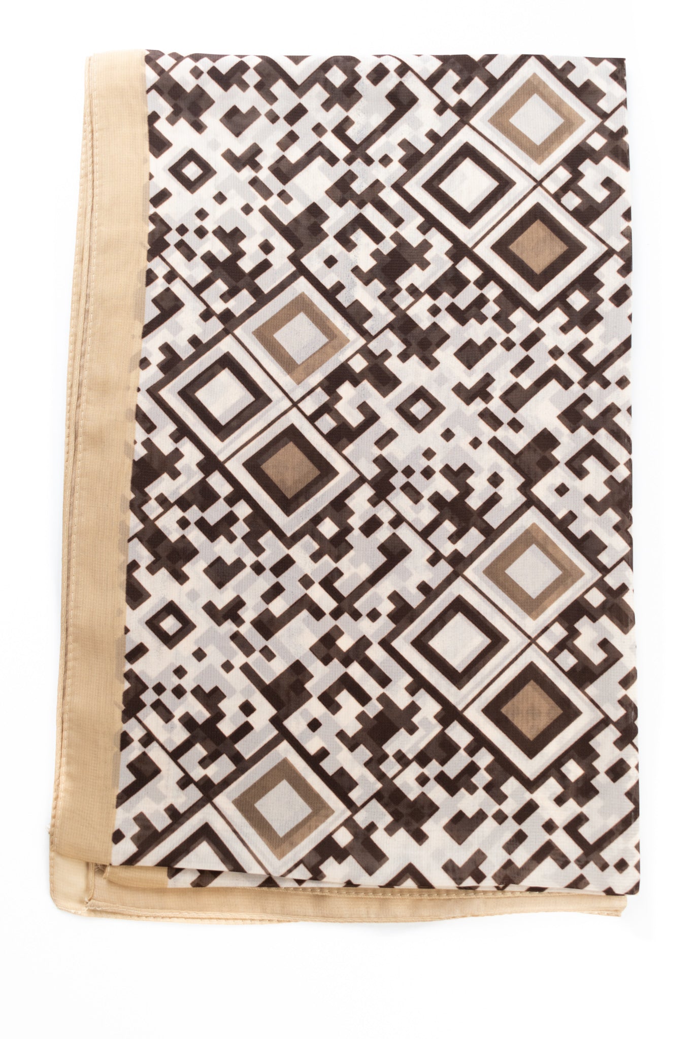 Foulard stampa geometrica