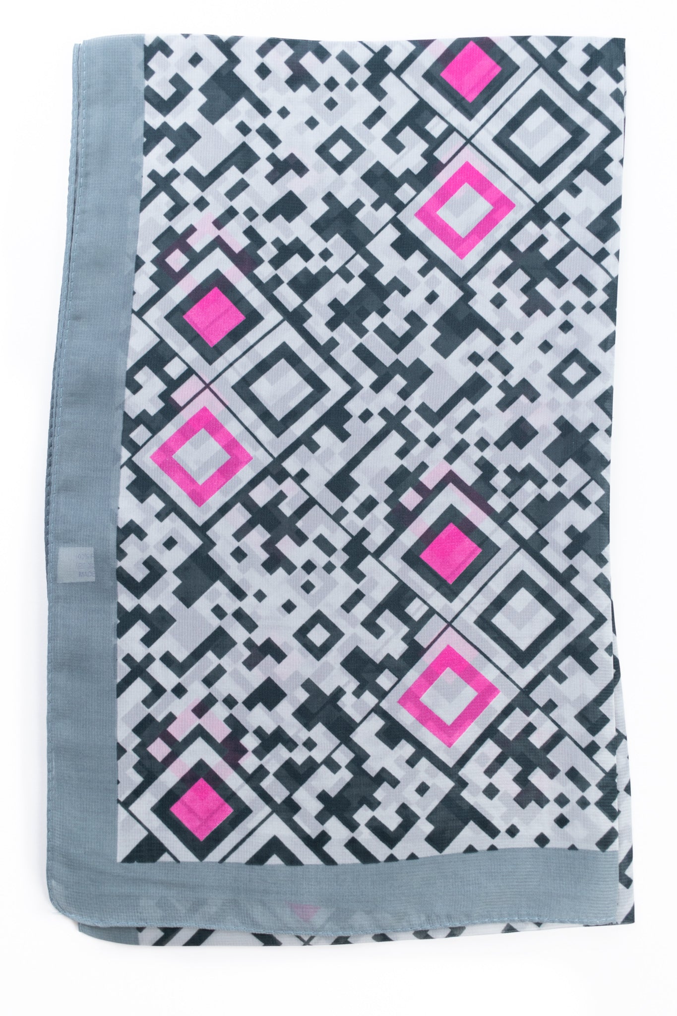 Foulard stampa geometrica