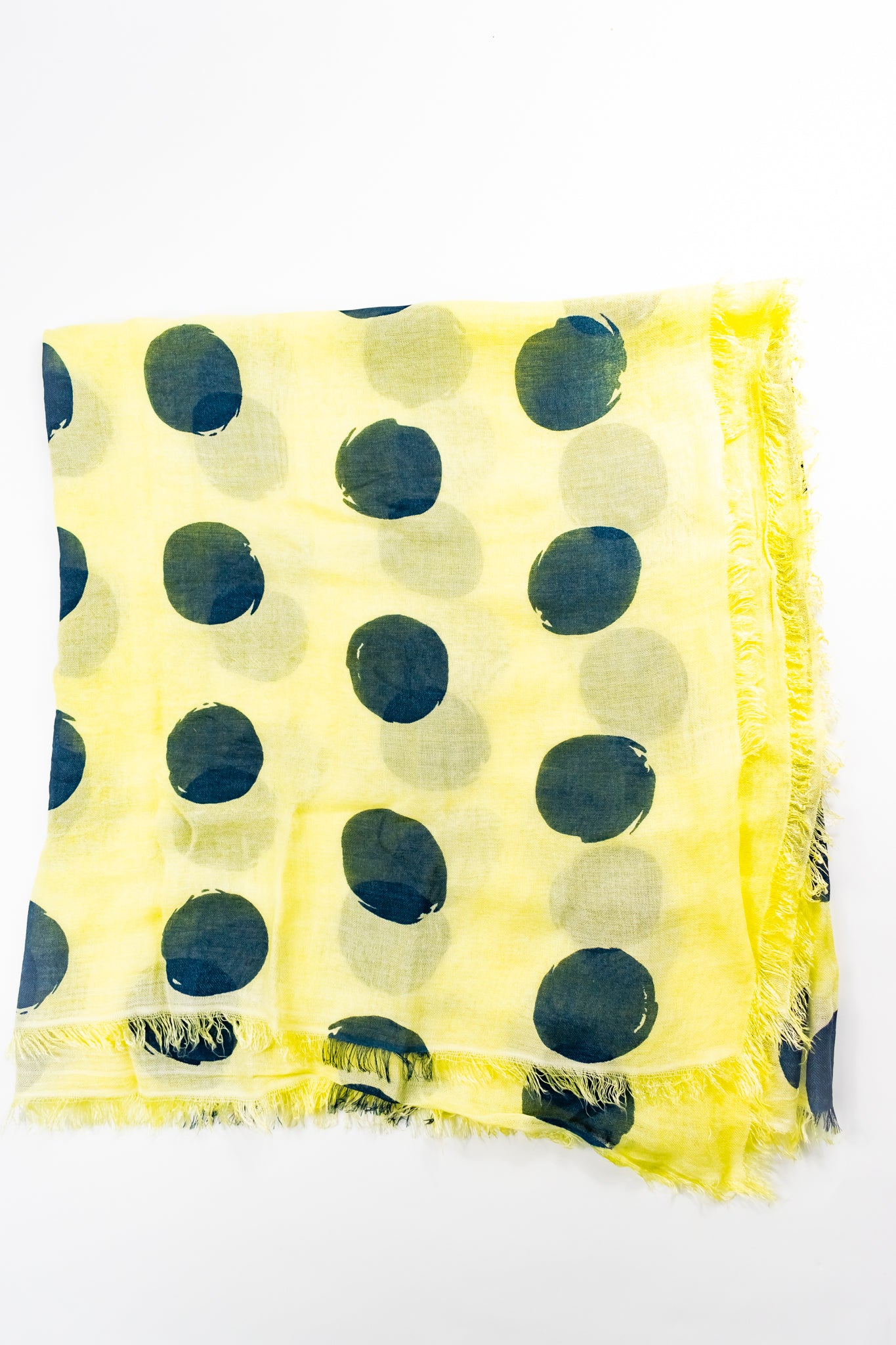 Foulard in bamboo a pois