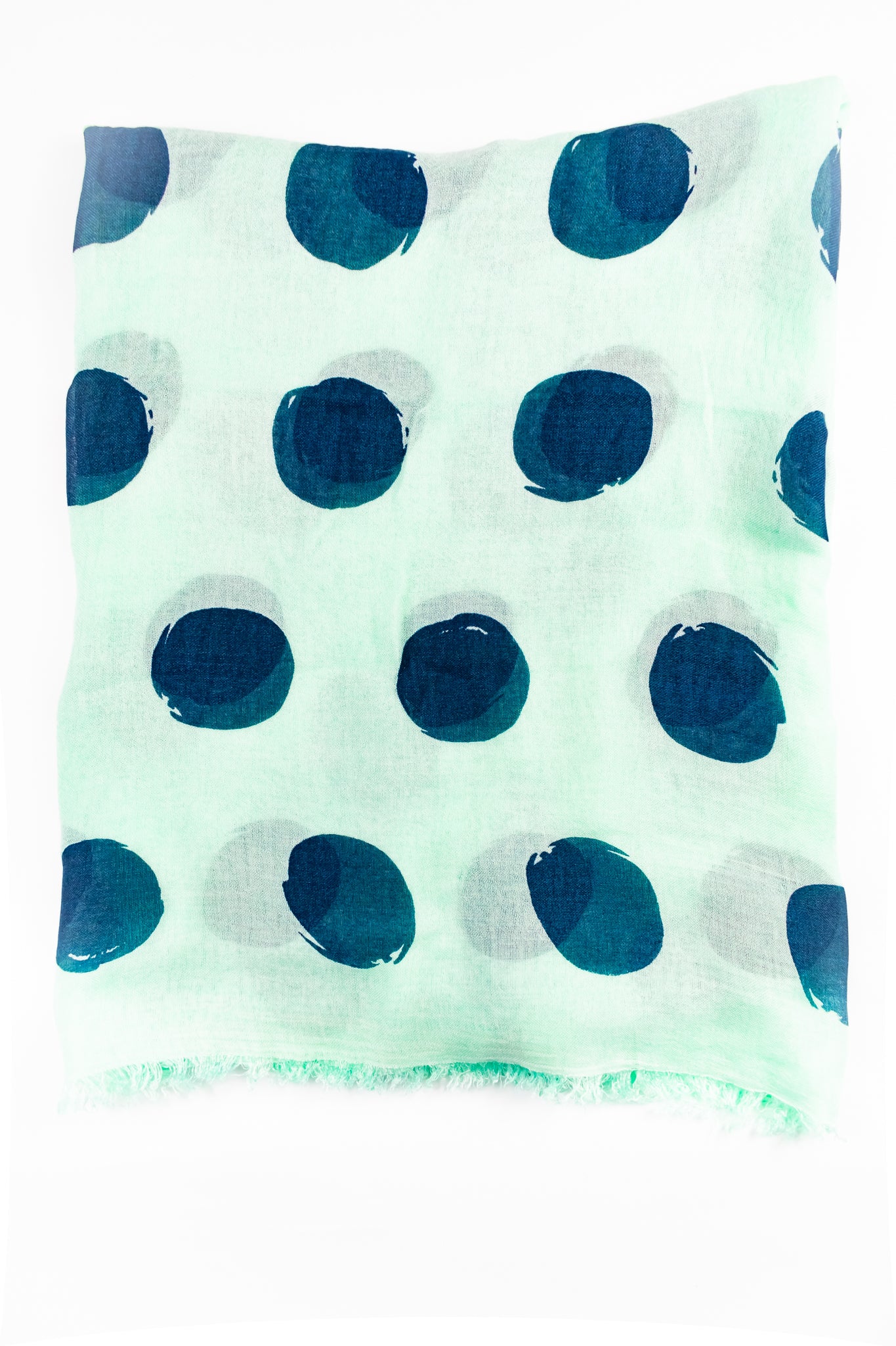 Foulard in bamboo a pois