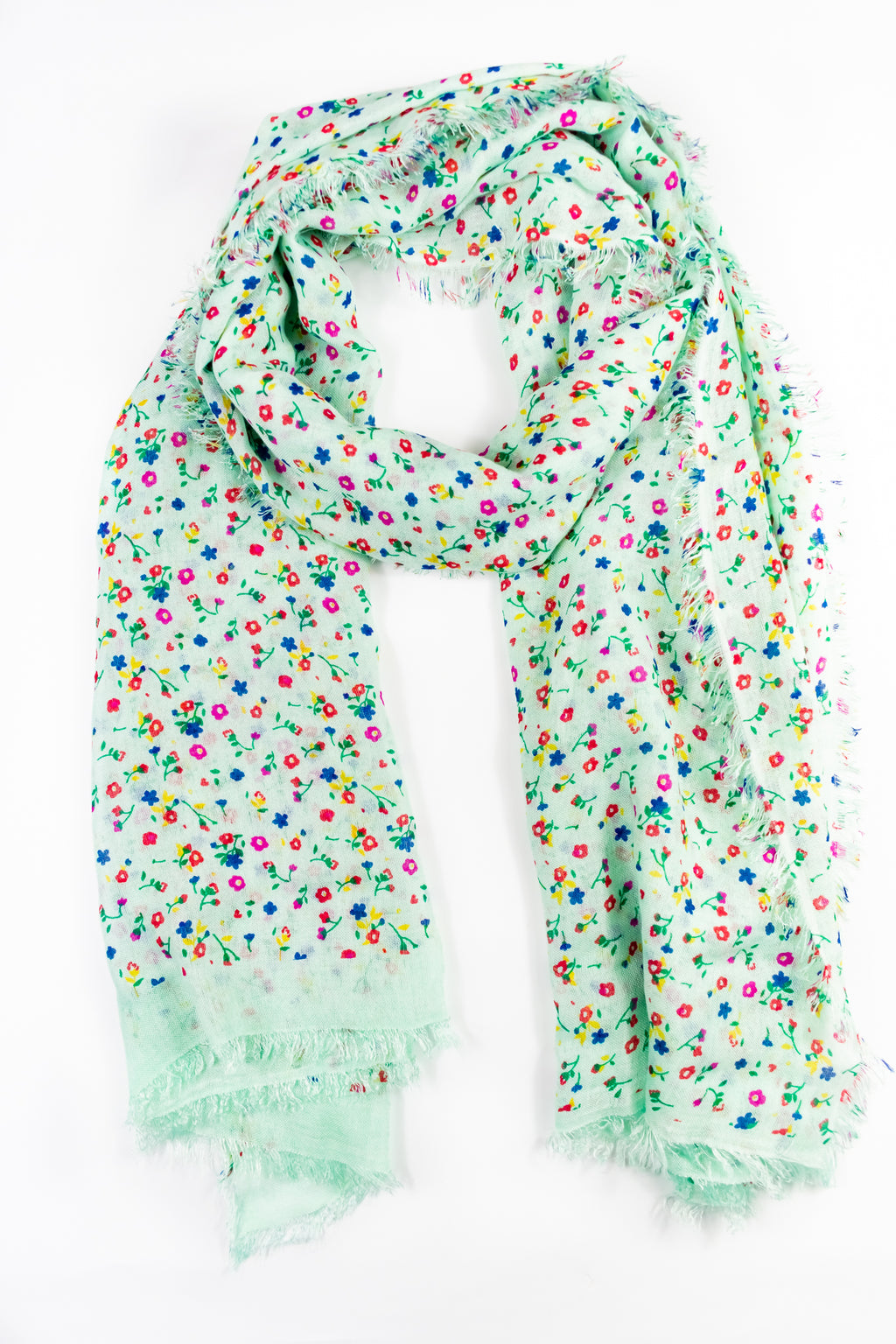 Foulard in bamboo fiorellini