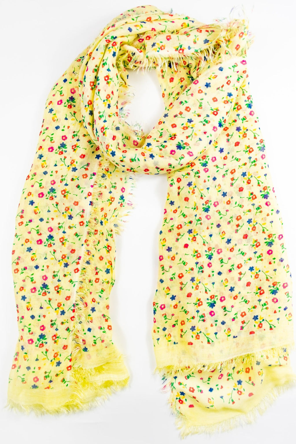 Foulard in bamboo fiorellini