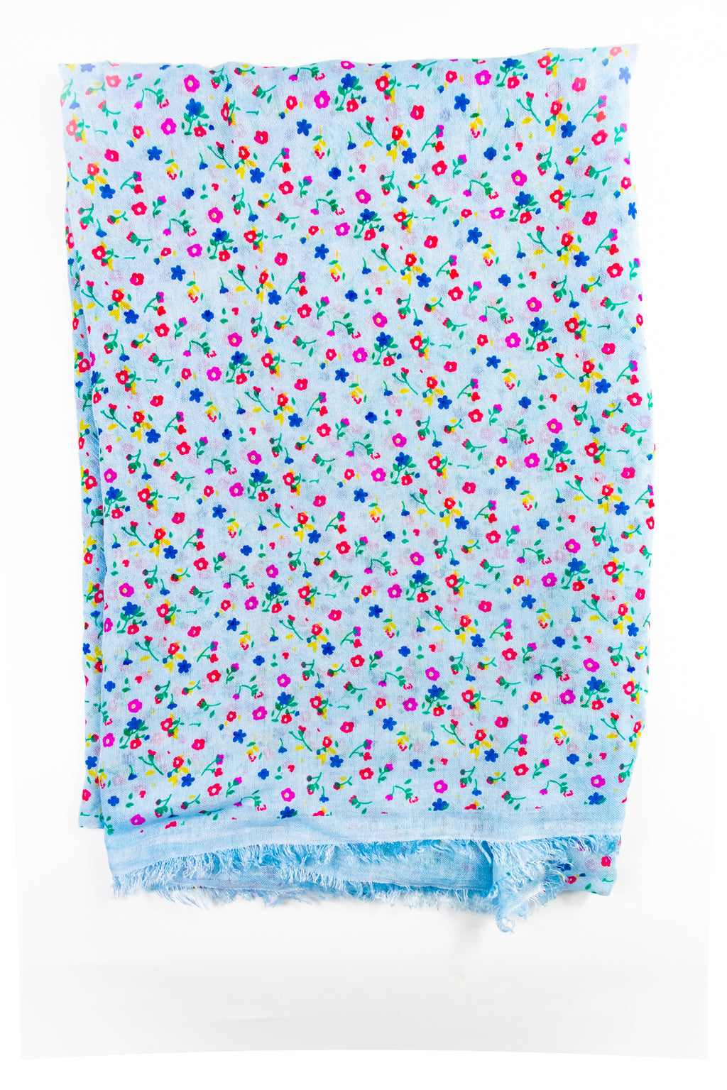 Foulard in bamboo fiorellini