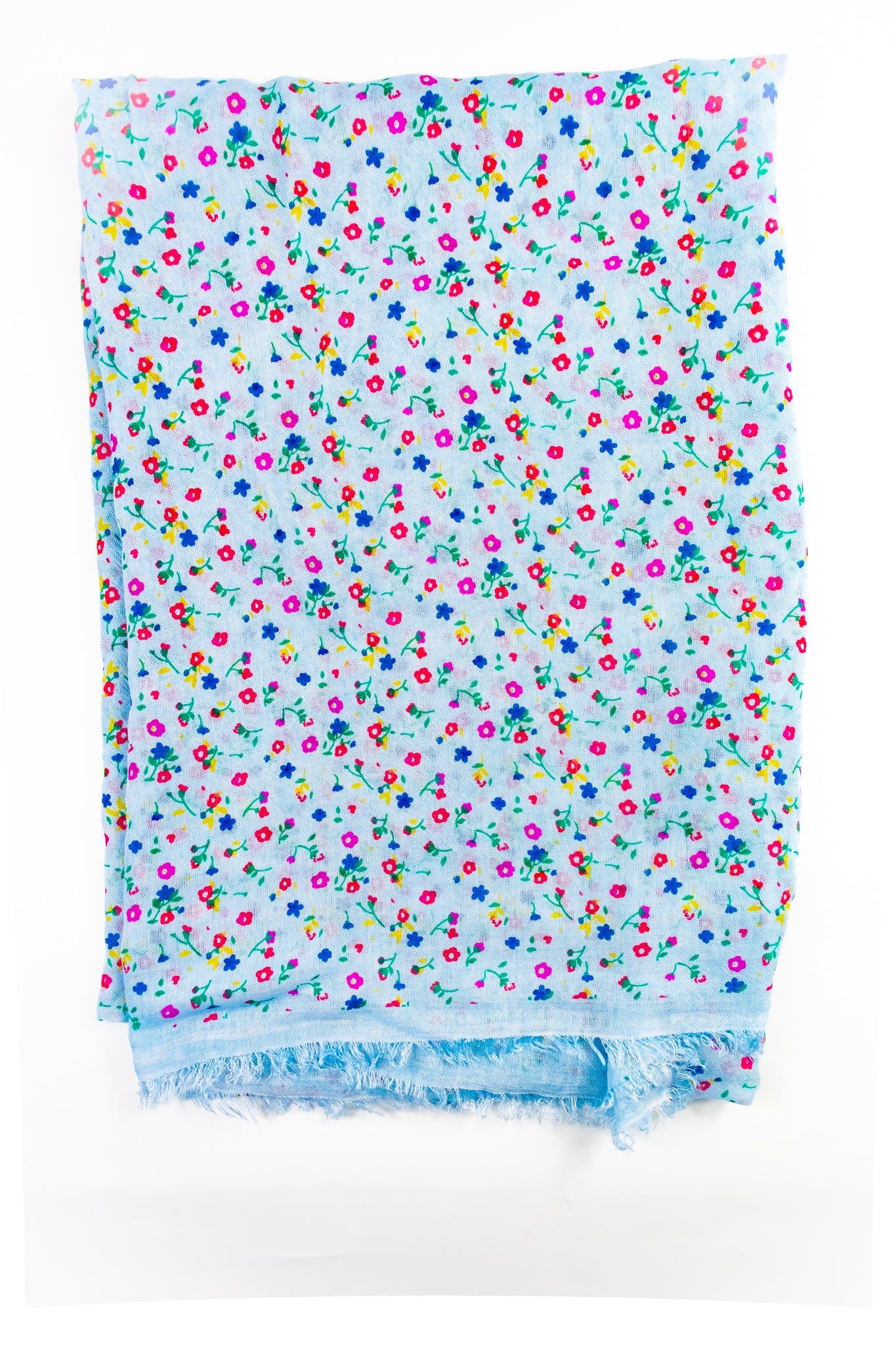 Foulard in bamboo fiorellini