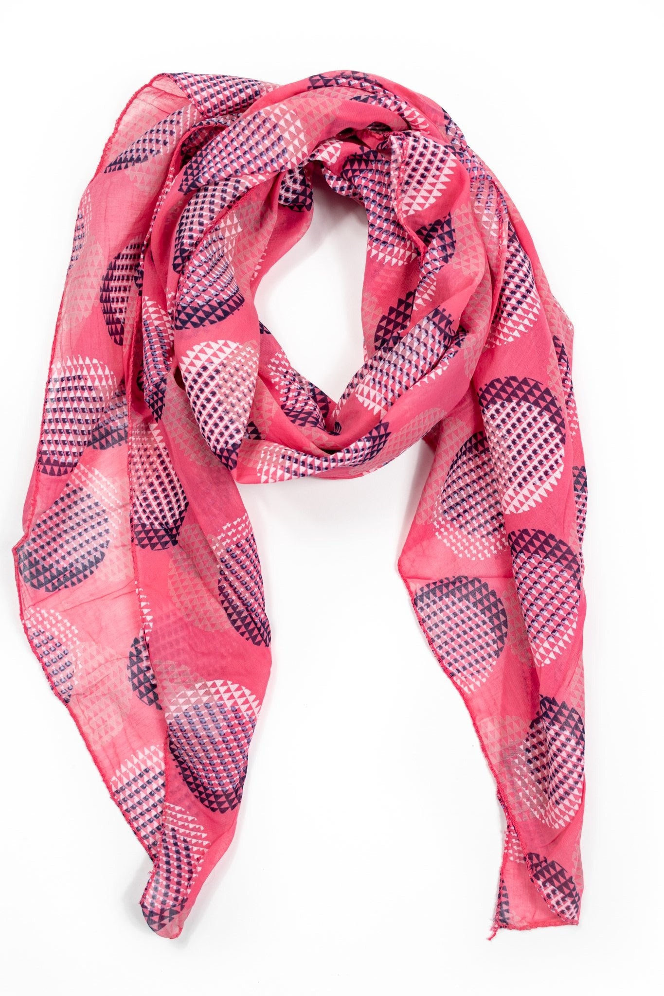 Foulard leggero pois