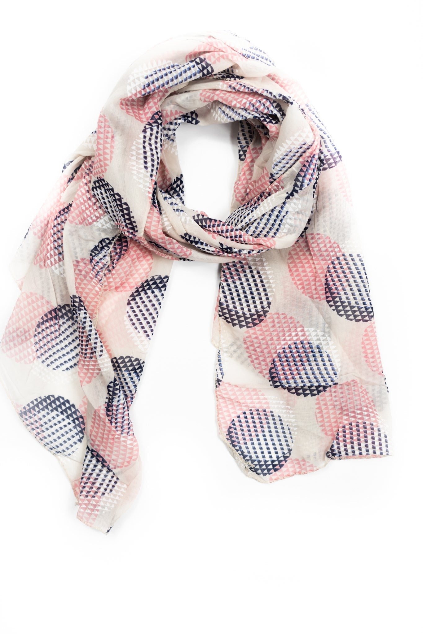 Foulard leggero pois