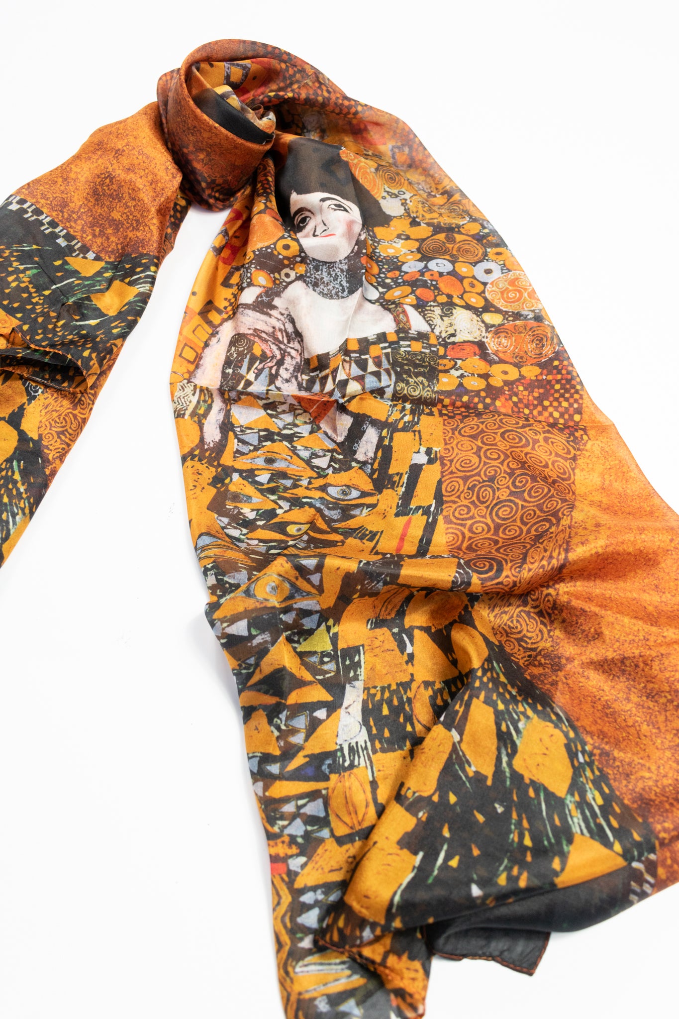 Foulard seta Klimt "Ritratto di Adele Bloch-Bauer"