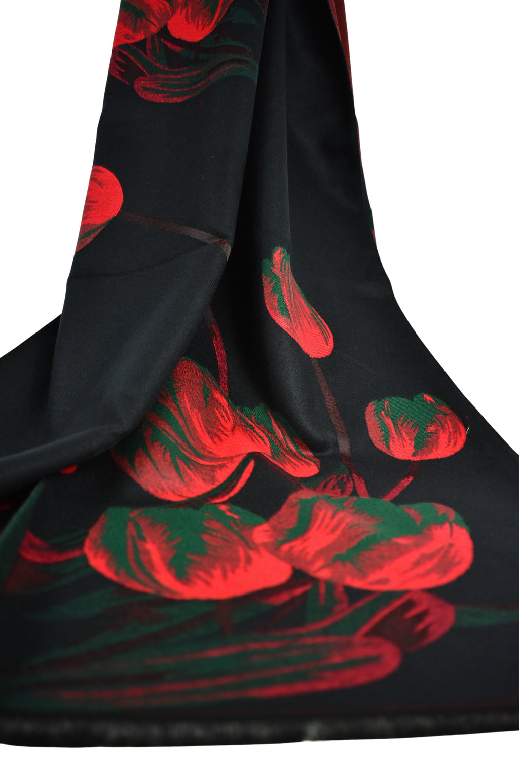 Sciarpa morbida tulipani