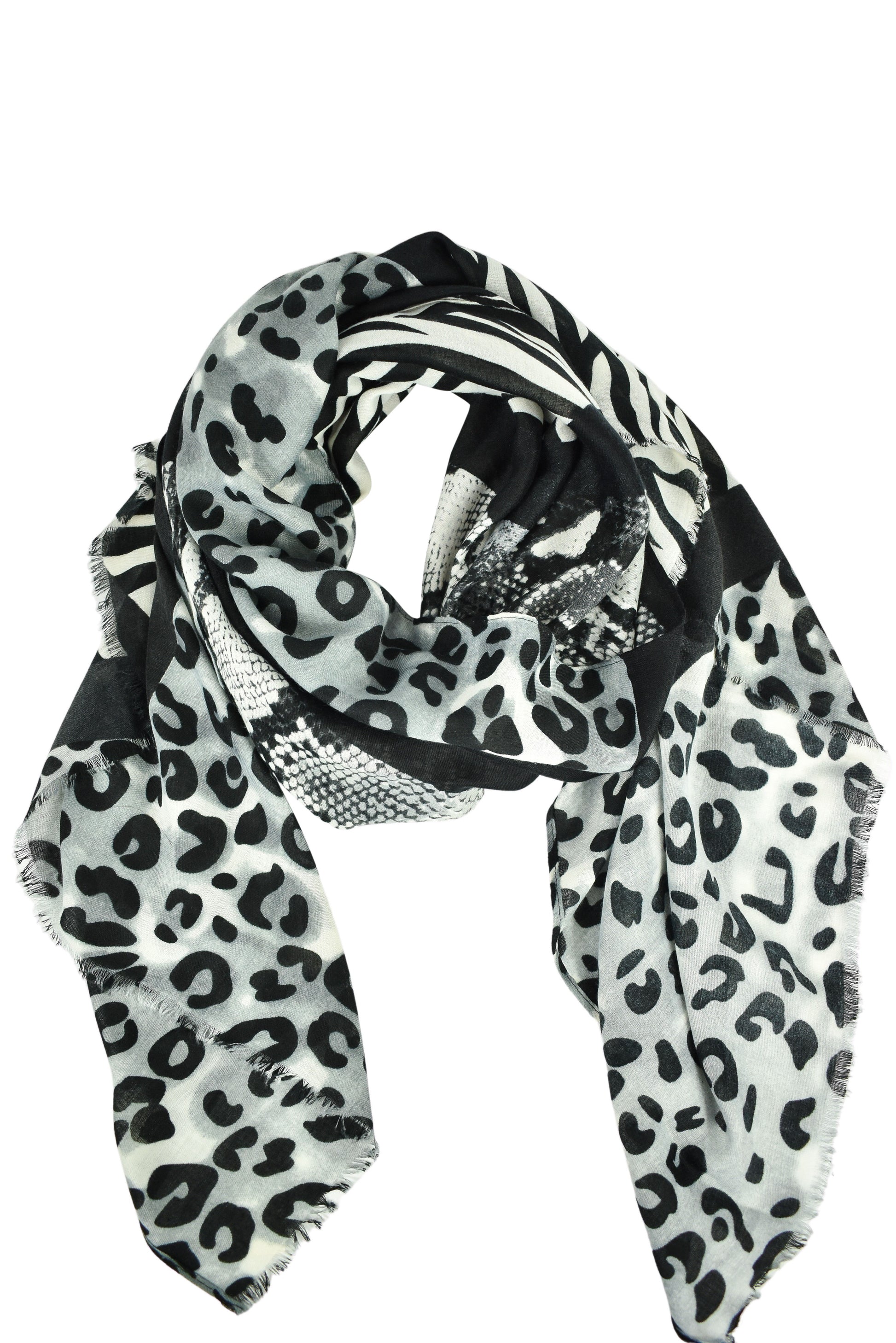 Foulard animalier colorato