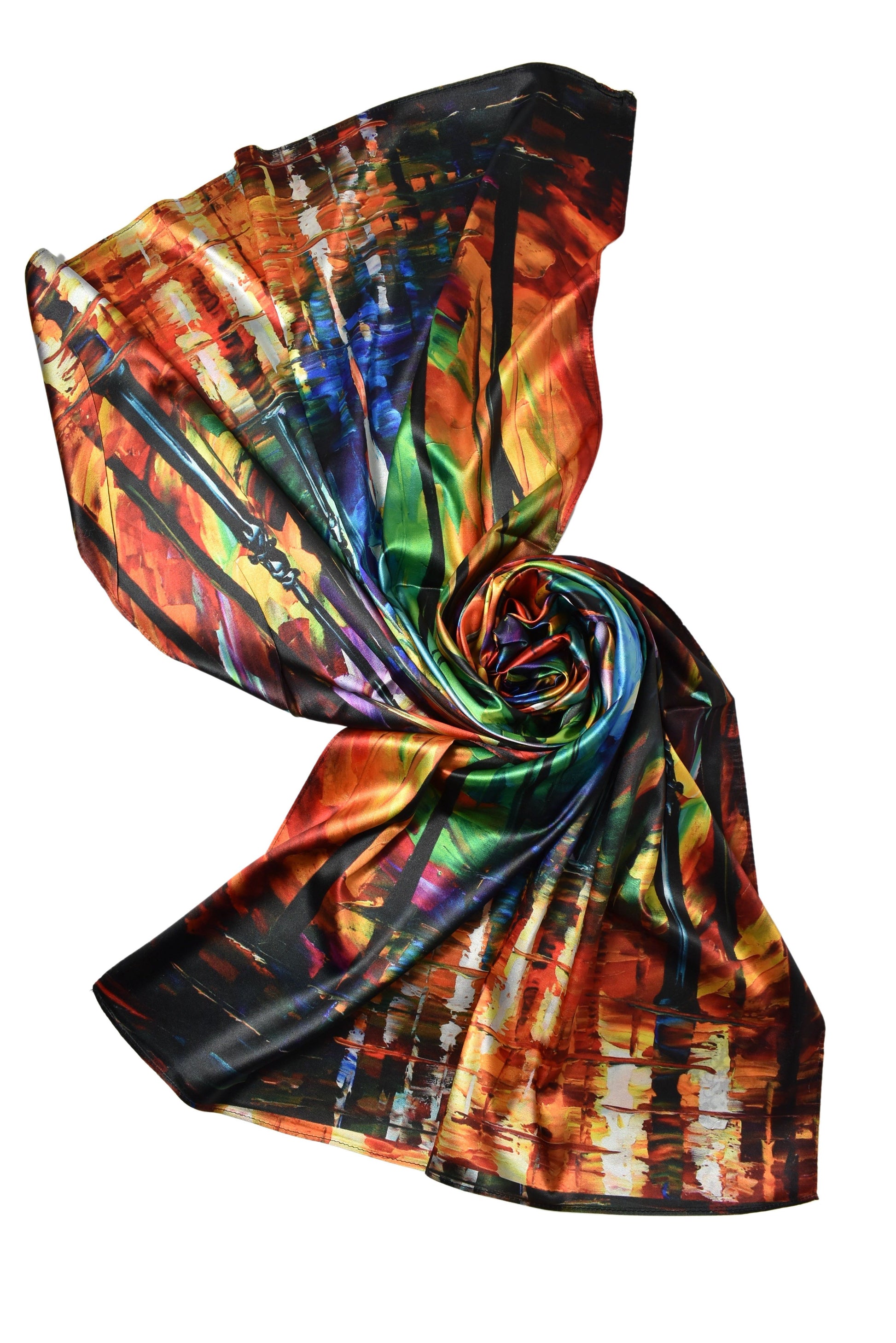 Foulard Leonid Afremov double face