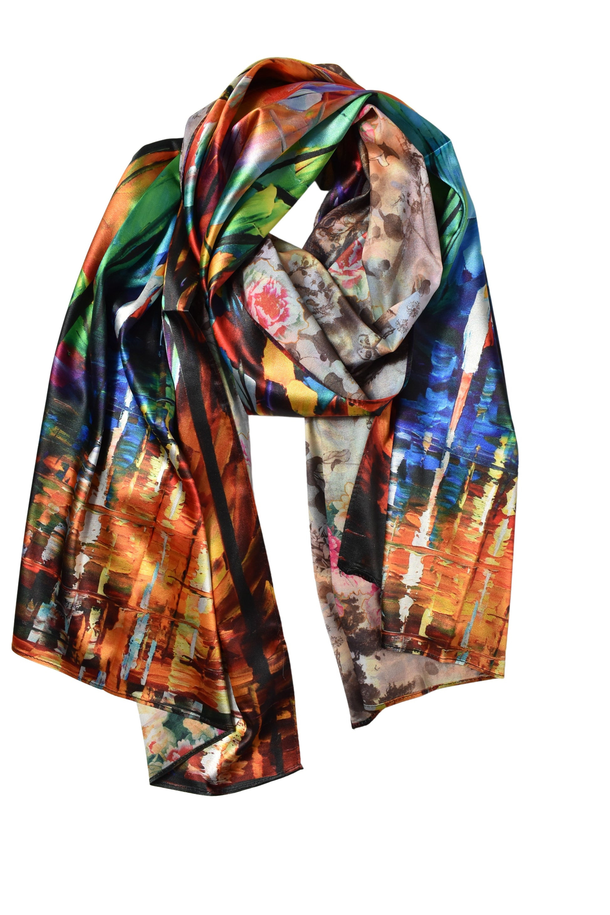 Foulard Leonid Afremov double face