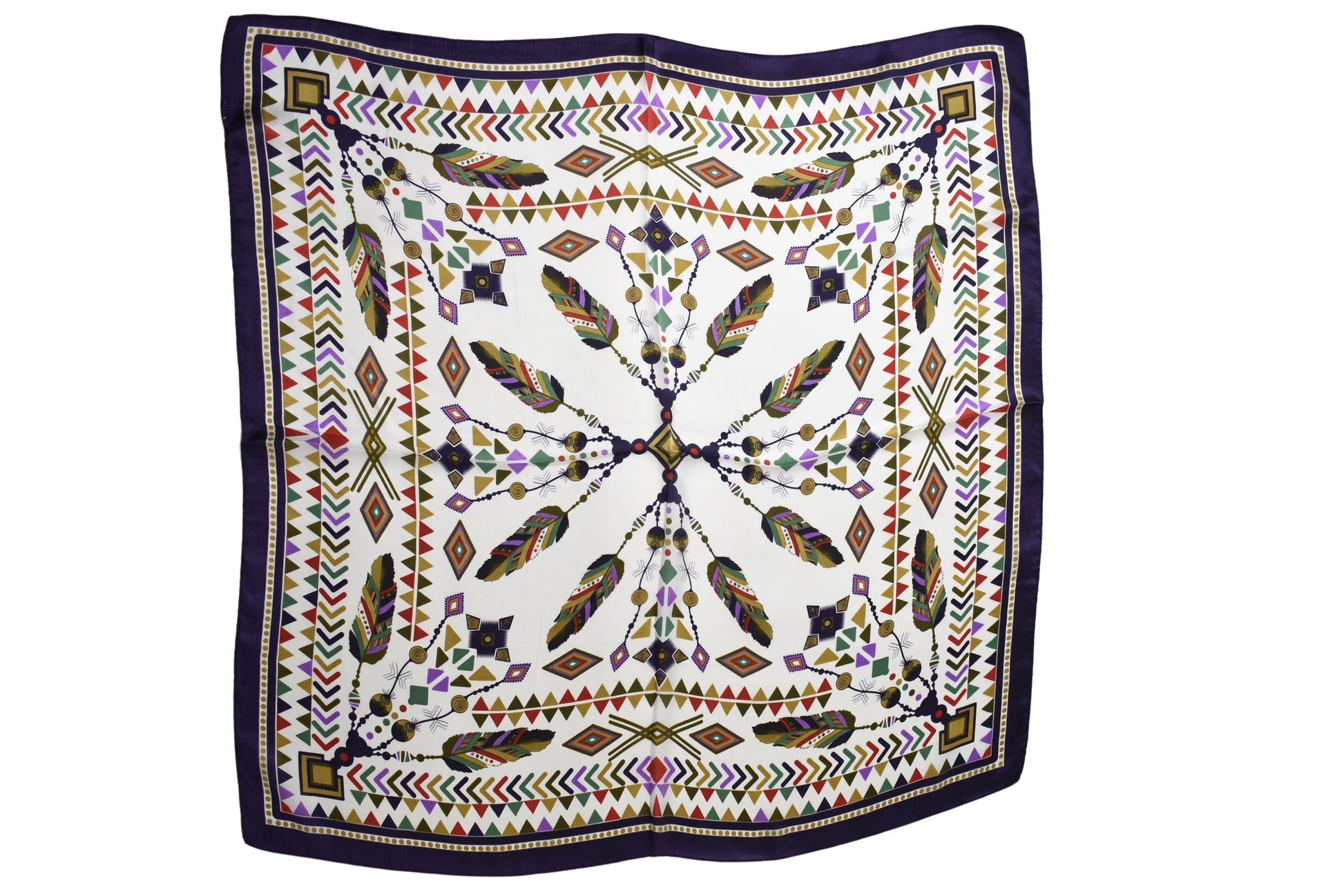 Foulard piume