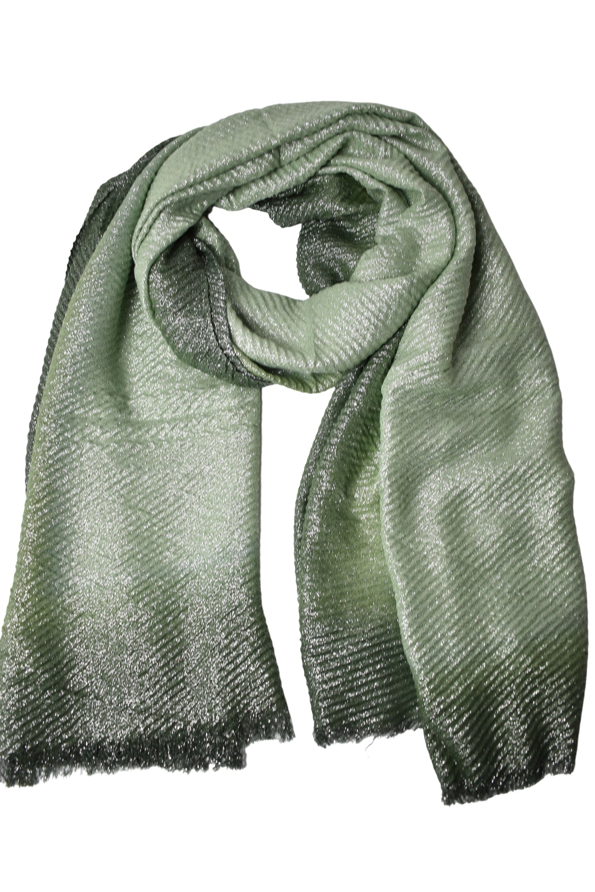 Stola sfumata laminata