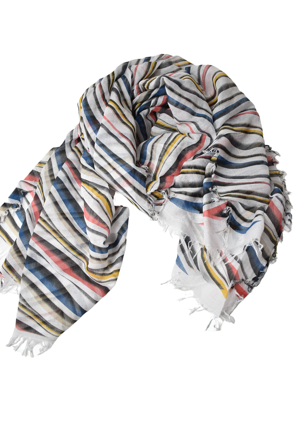 Pashmina righe colorate