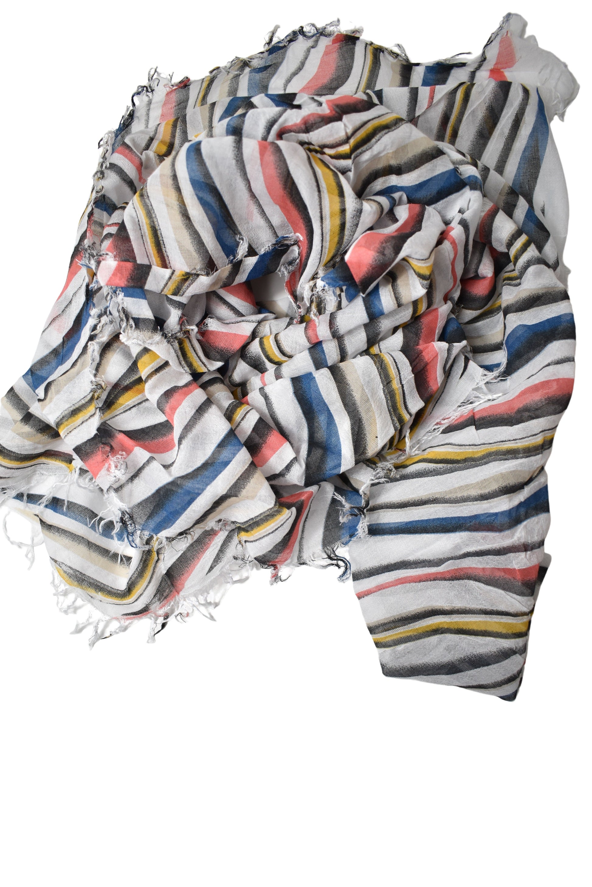 Pashmina righe colorate