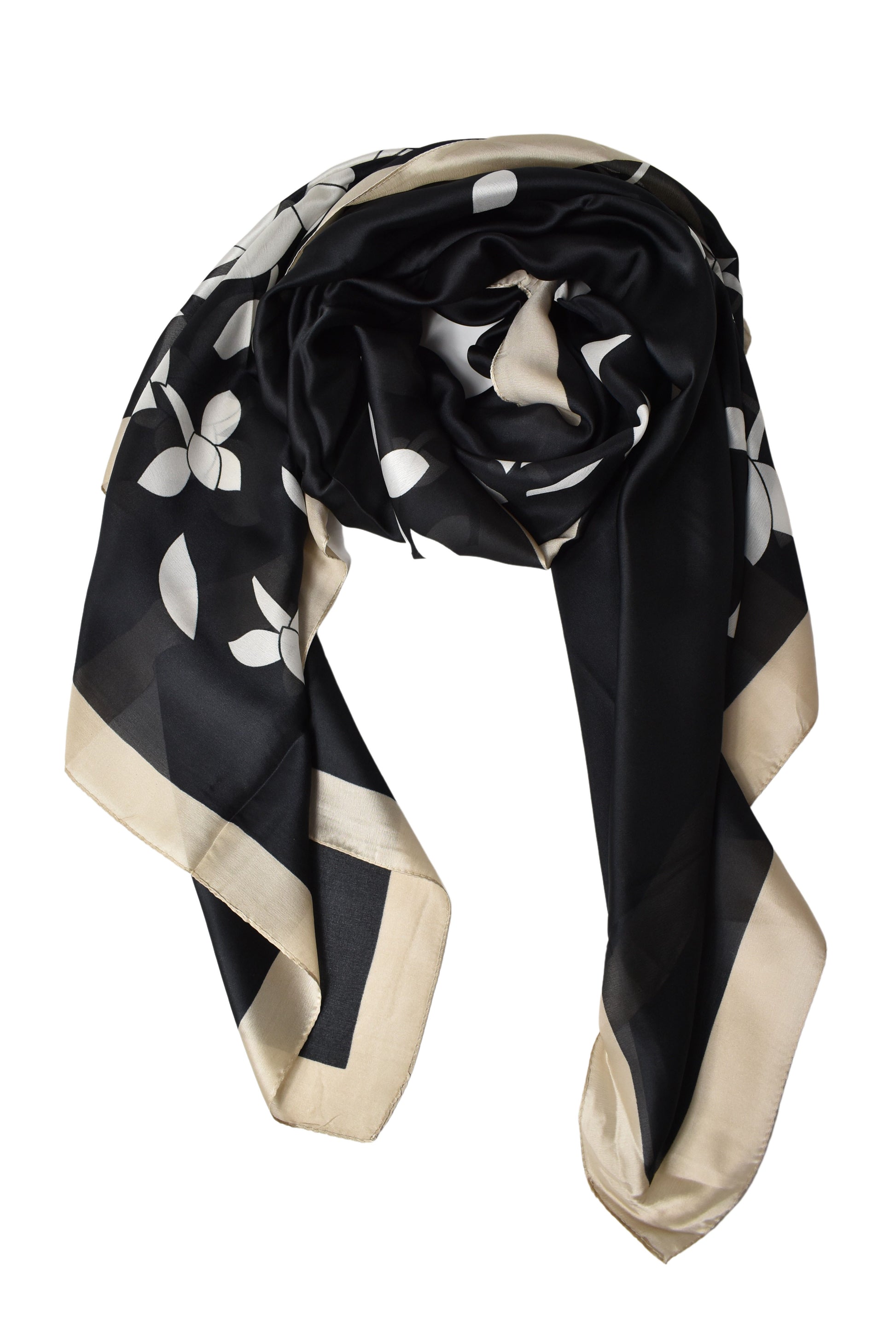 Stola monocolore fiore