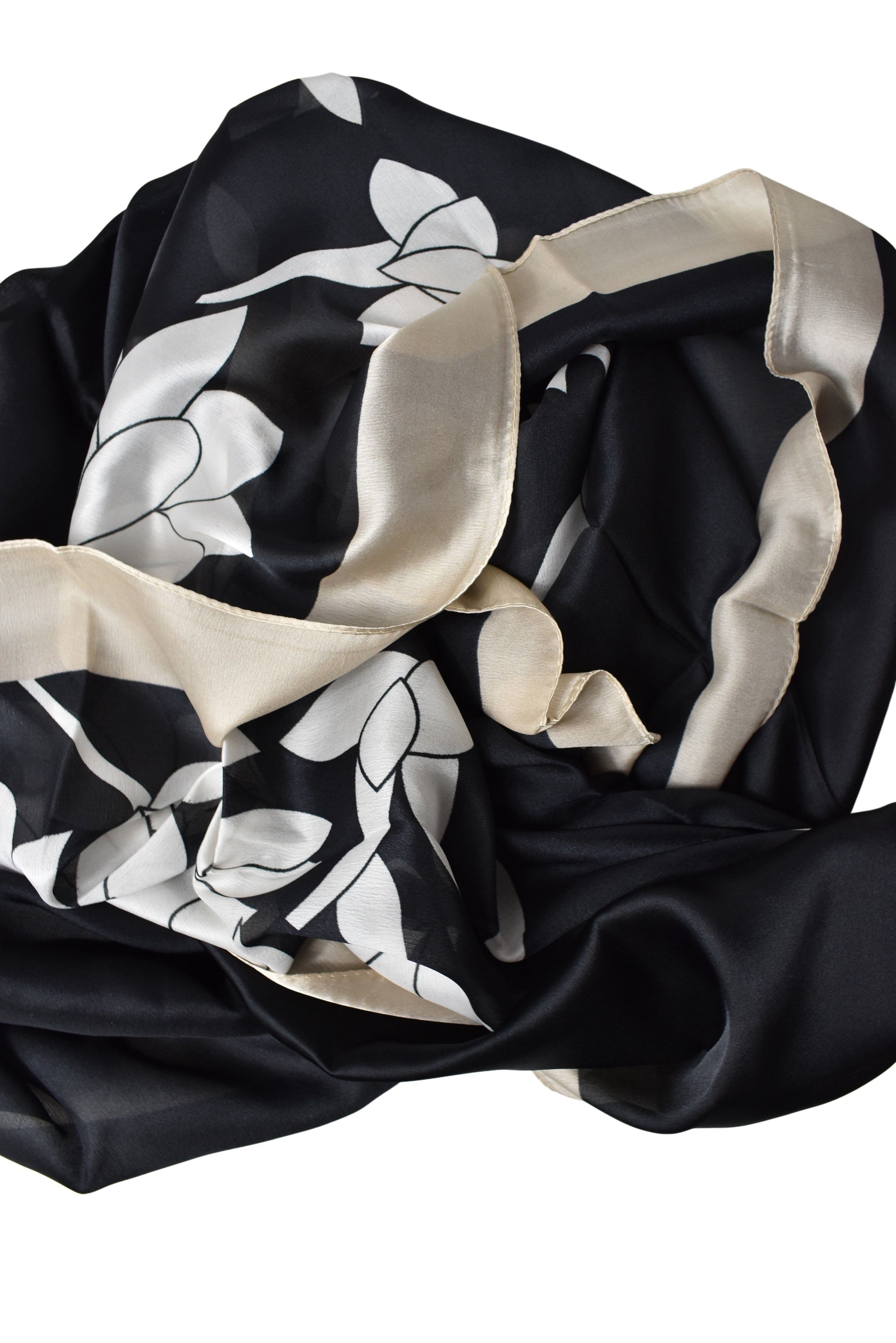 Stola monocolore fiore