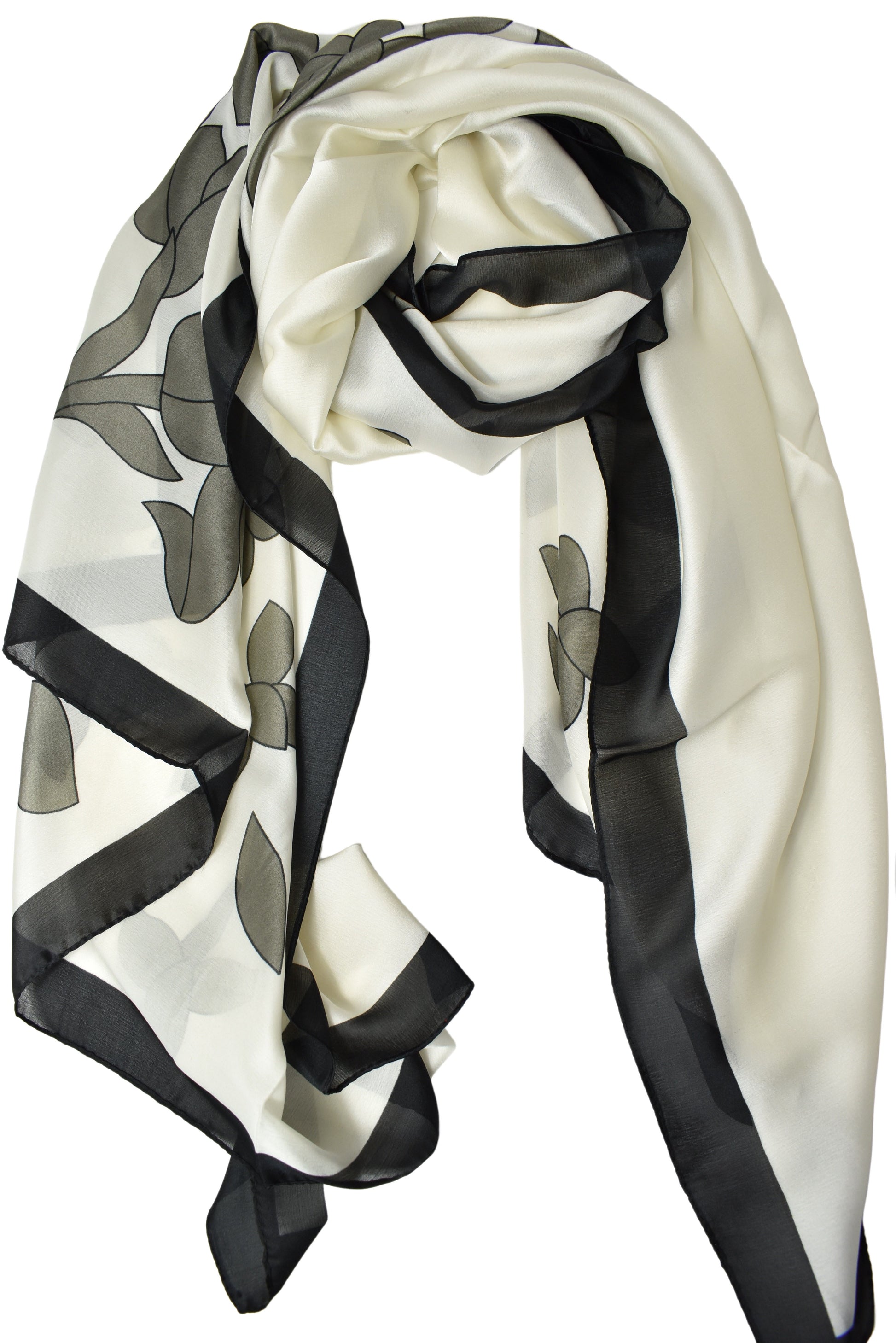 Stola monocolore fiore