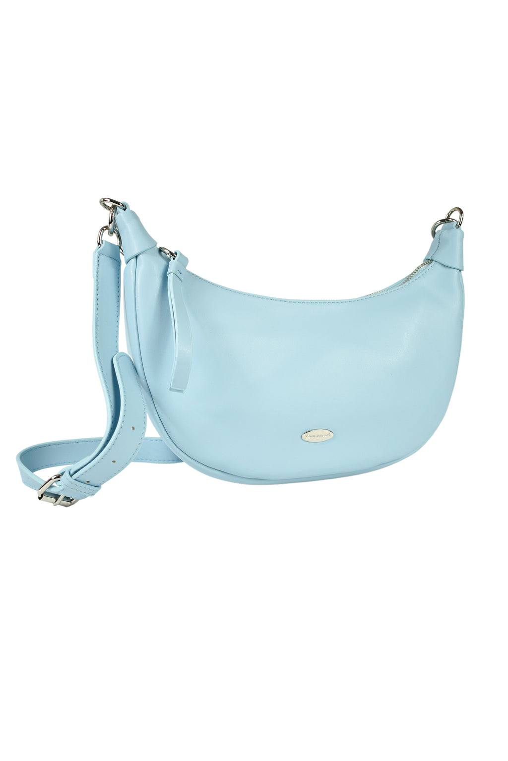 Borsa mezza luna celeste