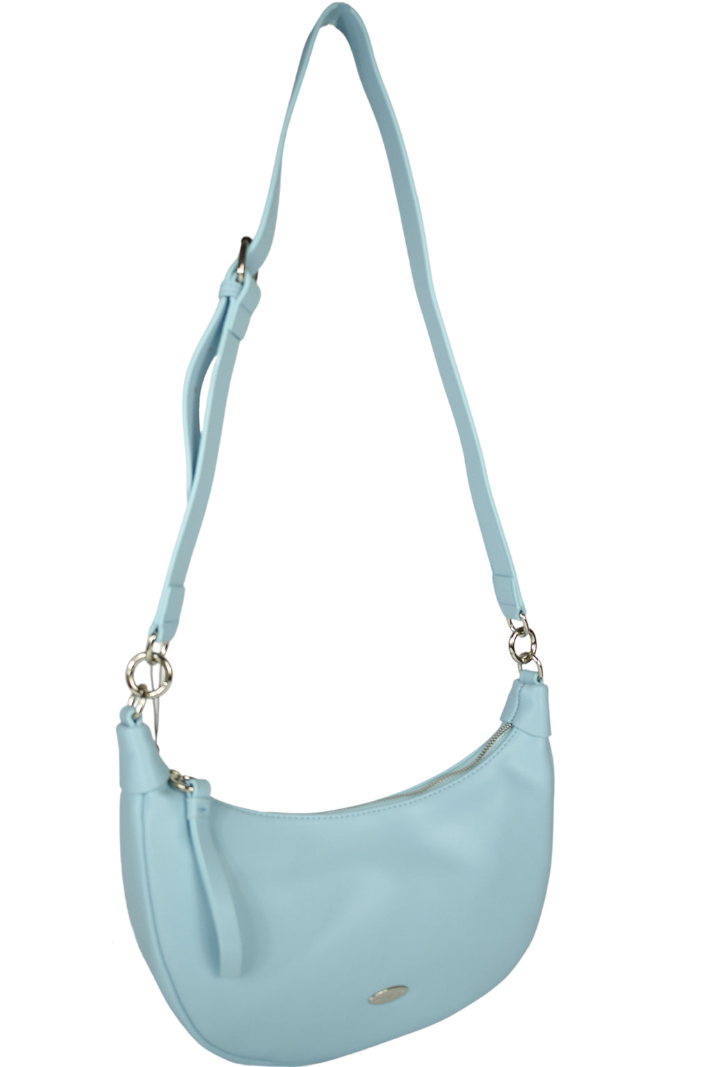 Borsa mezza luna celeste