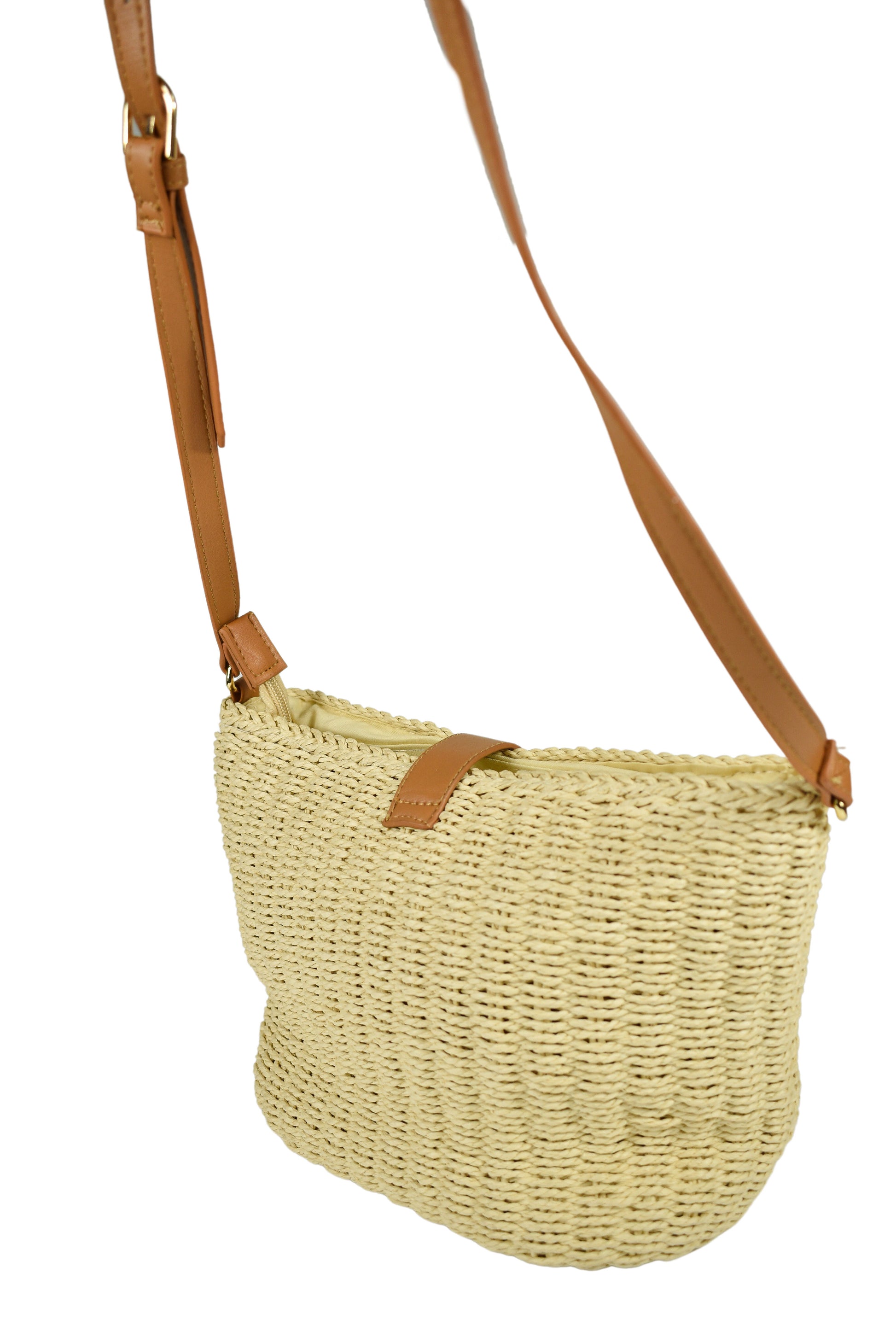 Borsa paglia morbida