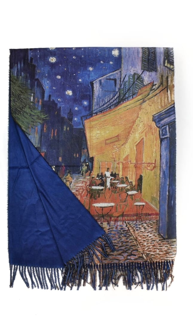 Sciarpa Van Gogh Terrazza del caffè la sera