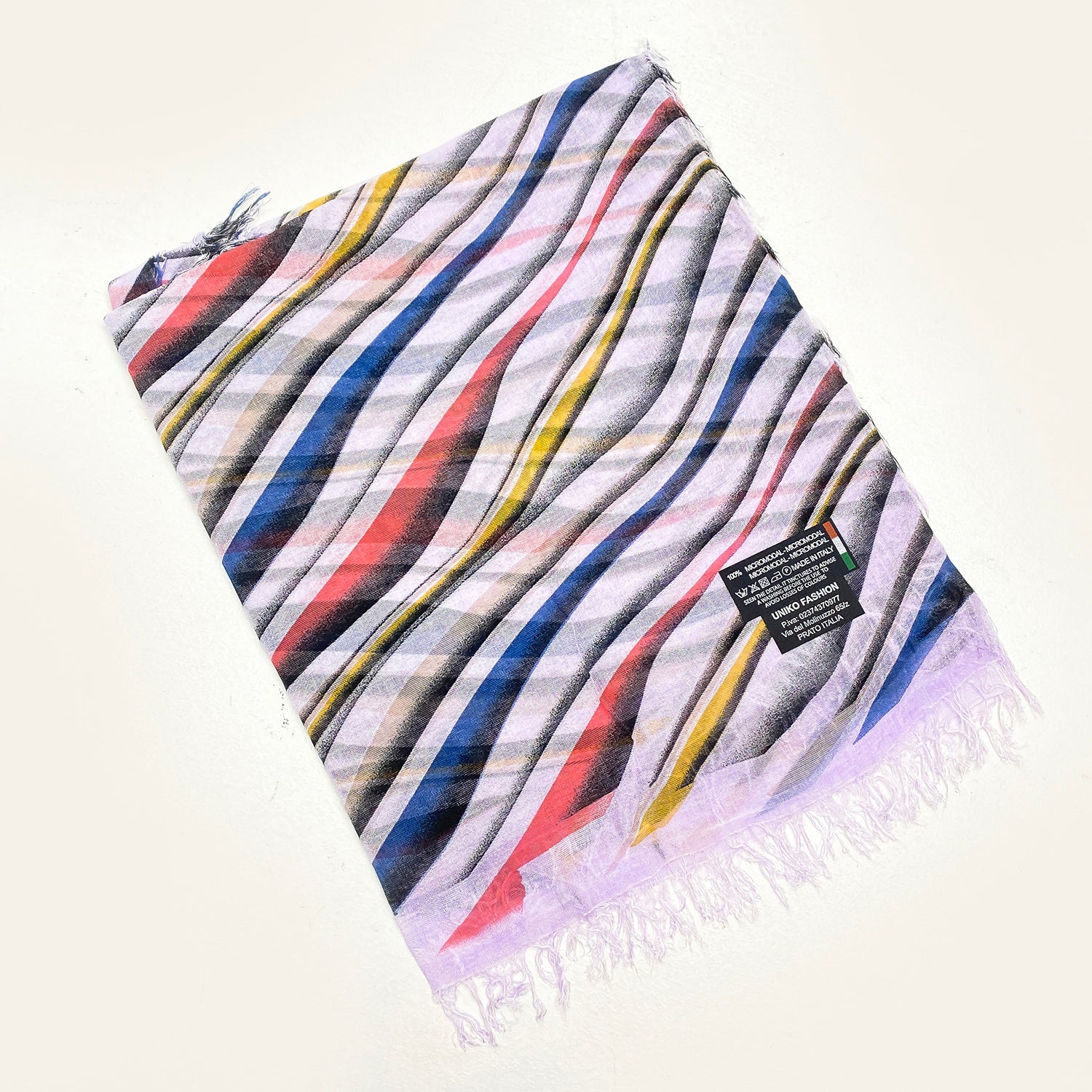 Pashmina righe colorate