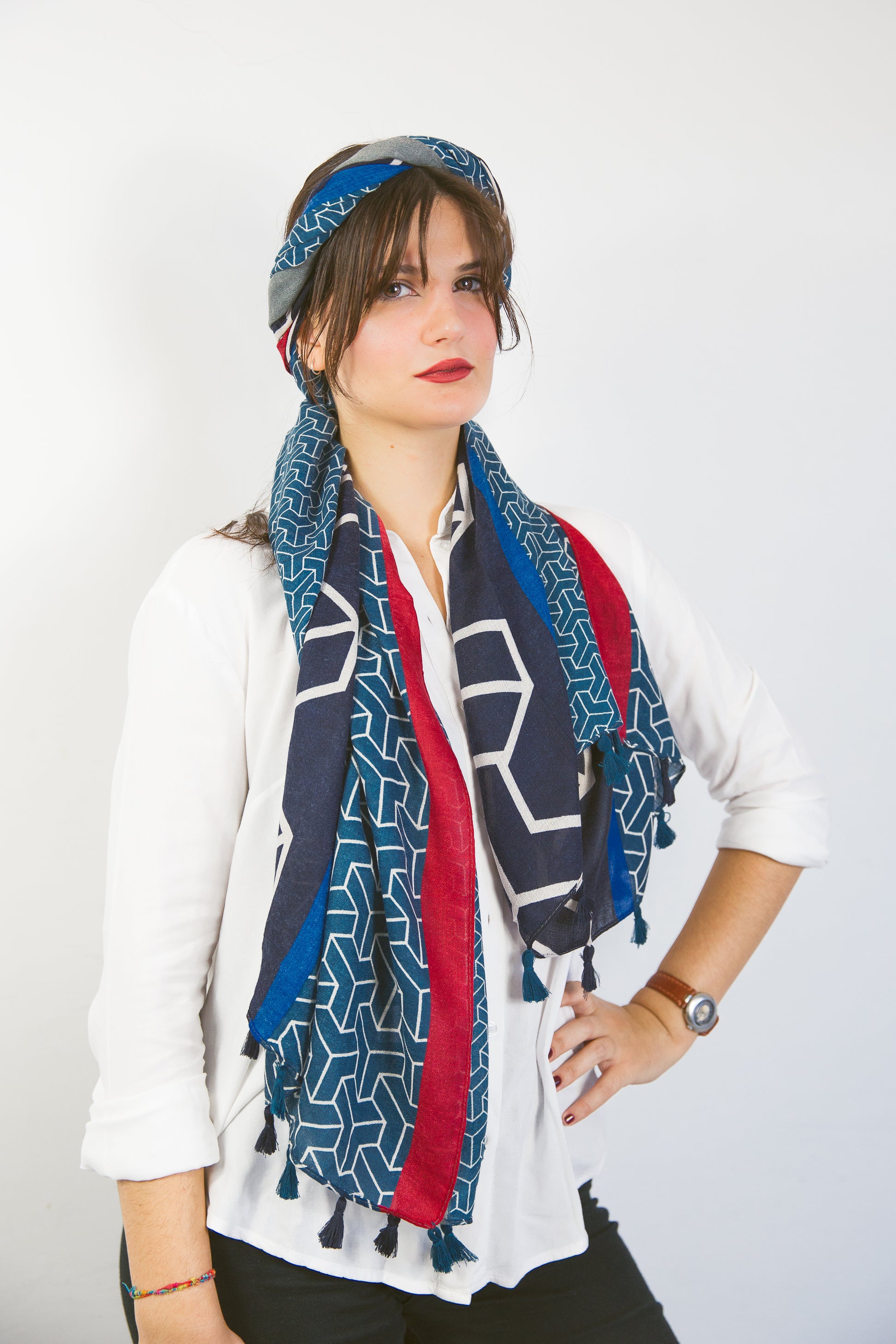 Foulard Geometrik