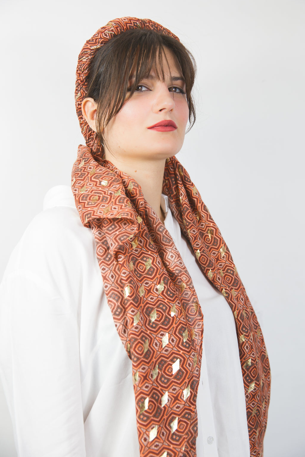 Foulard Rombi gold